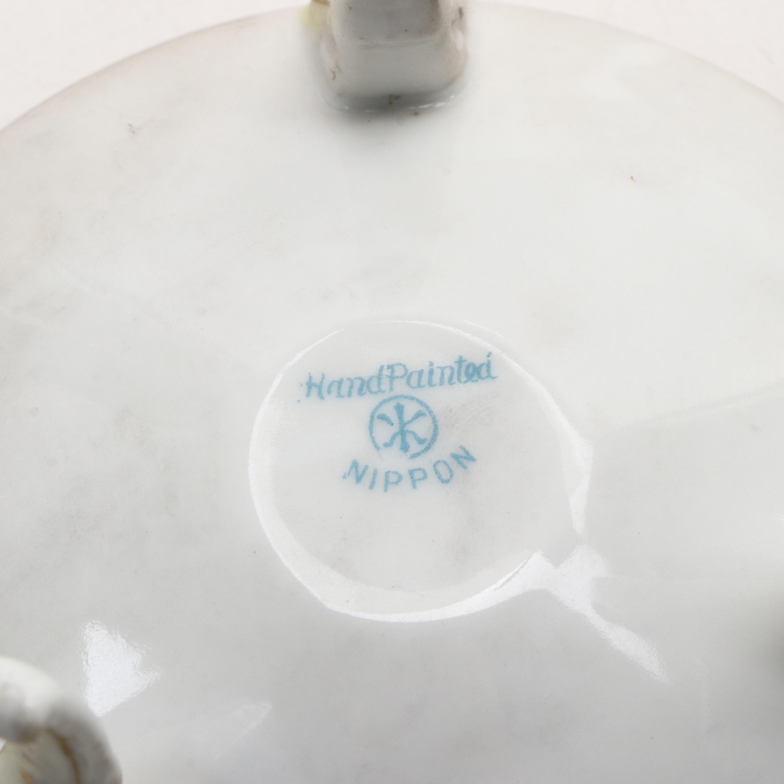 HandPainted Porcelain Hair Receivers EBTH