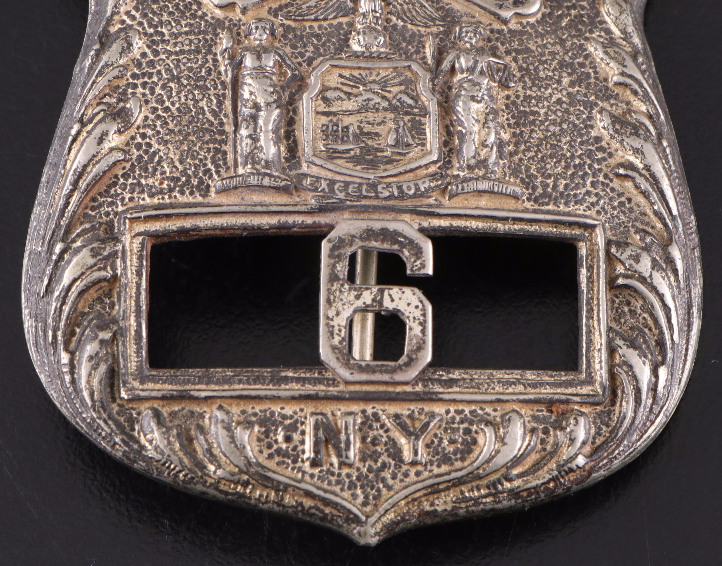 Vintage Obsolete Pattern "Sing Sing Prison" Guard Badge