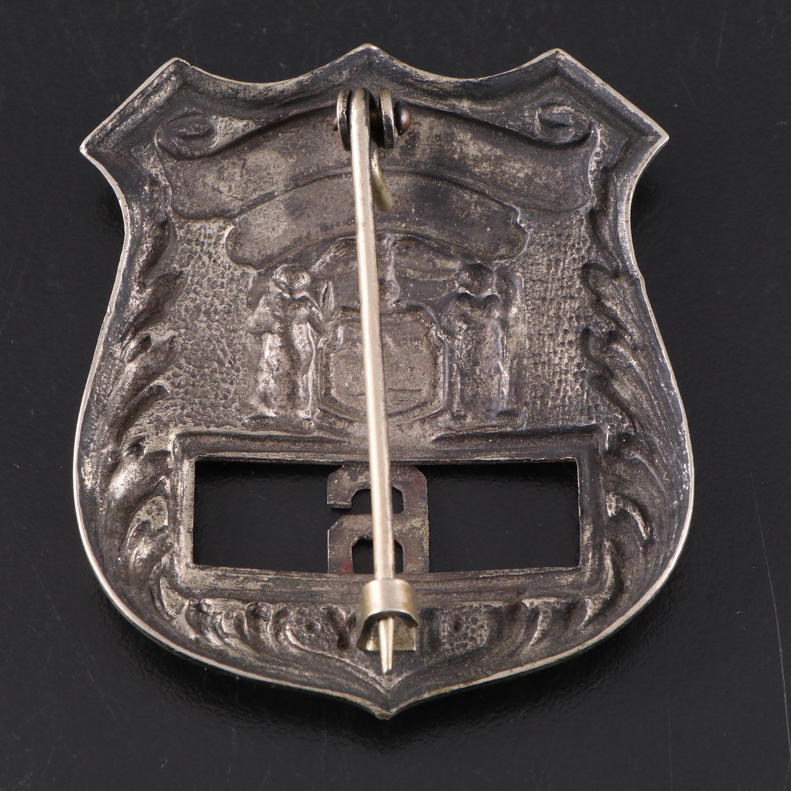 Vintage Obsolete Pattern "Sing Sing Prison" Guard Badge