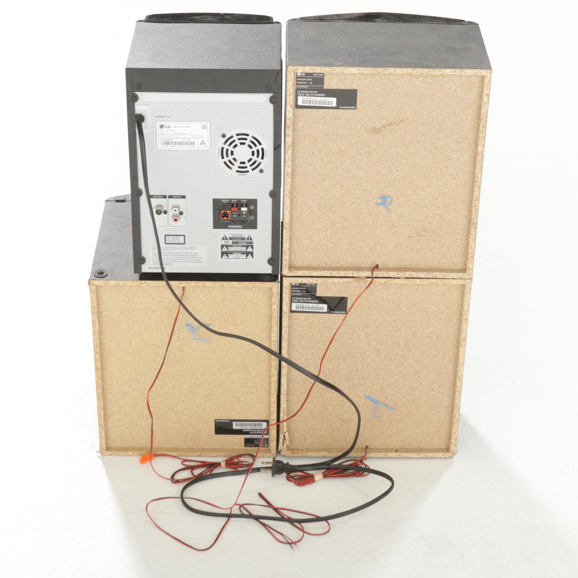 LG CM4590 Mini Hi-Fi System, 2020