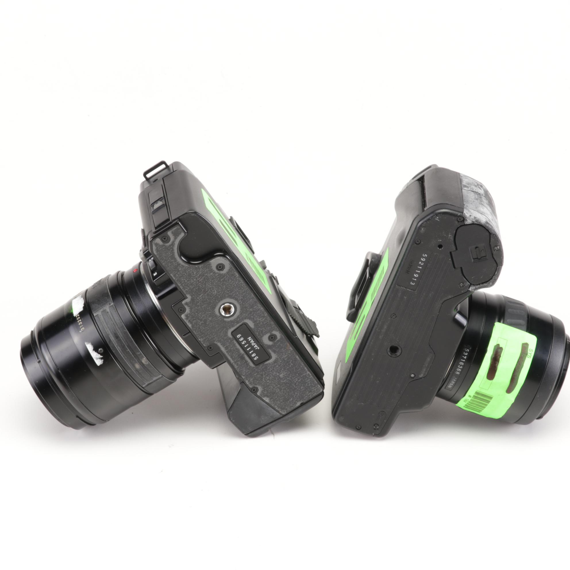 Minolta Cameras and Lenses, Sigma Lens, Lens Hoods and Camera Bag