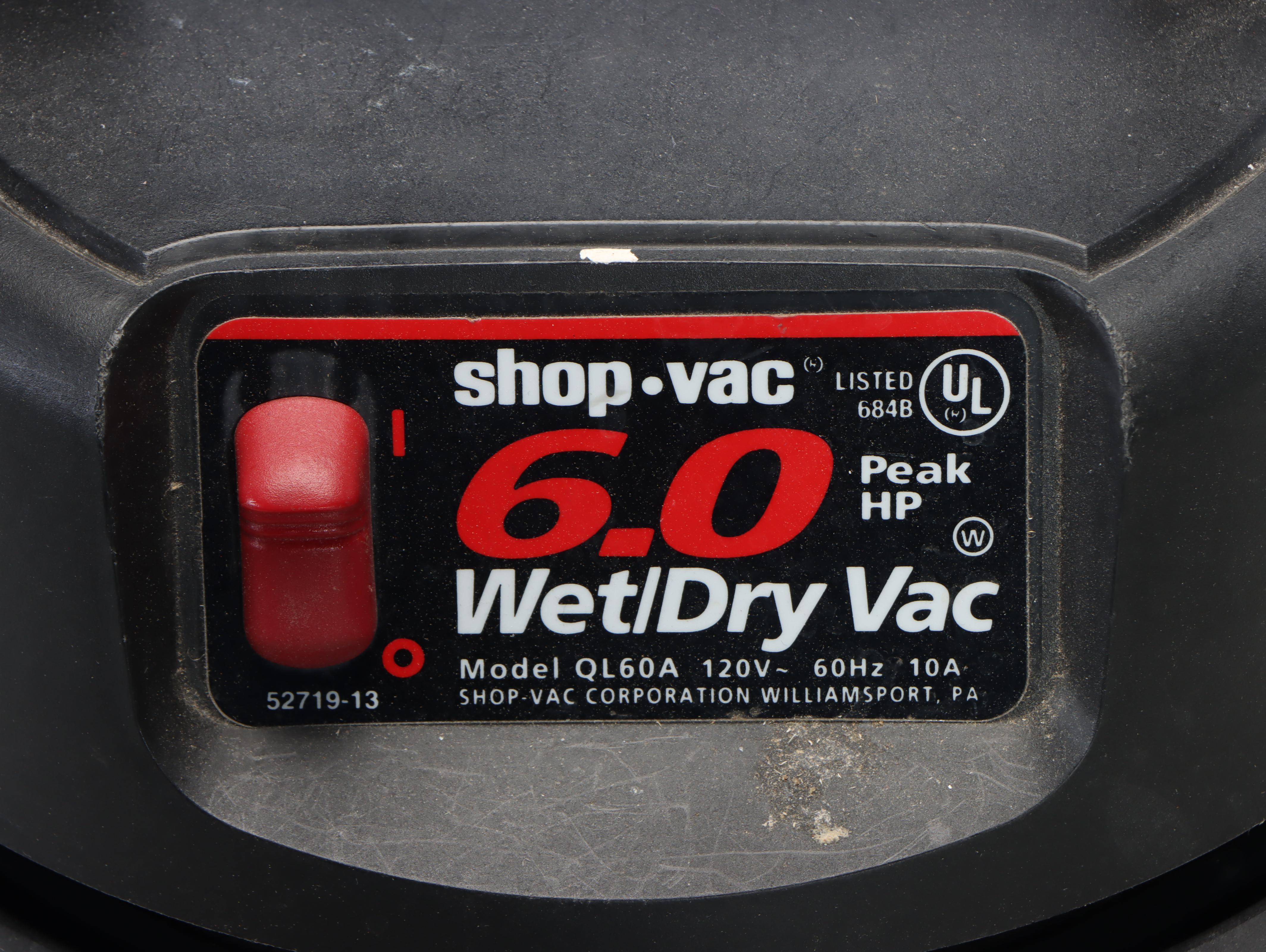 Shop-Vac QSP 10 Gallon Wet/Dry Contractor's Vacuum
