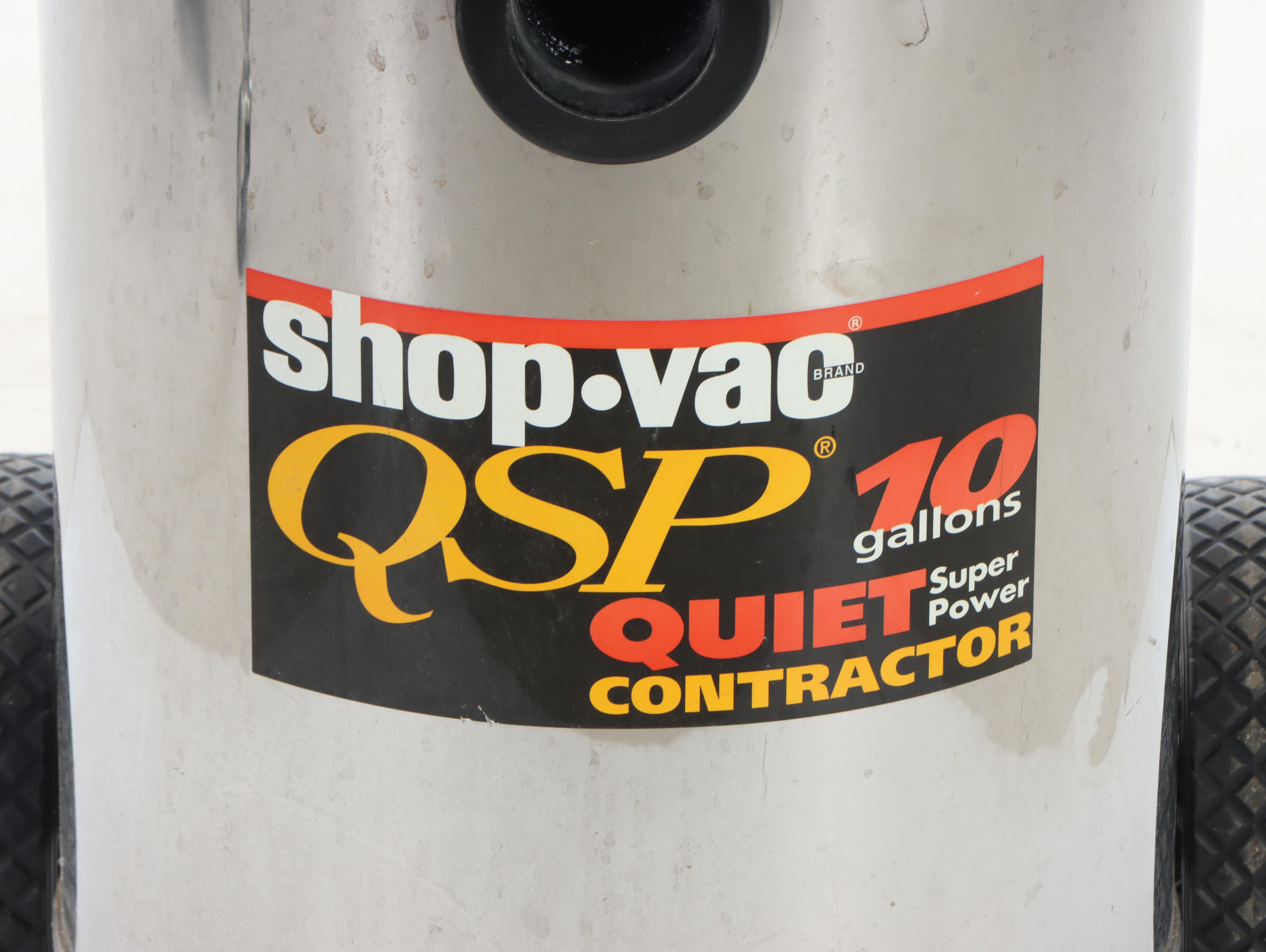 Shop-Vac QSP 10 Gallon Wet/Dry Contractor's Vacuum