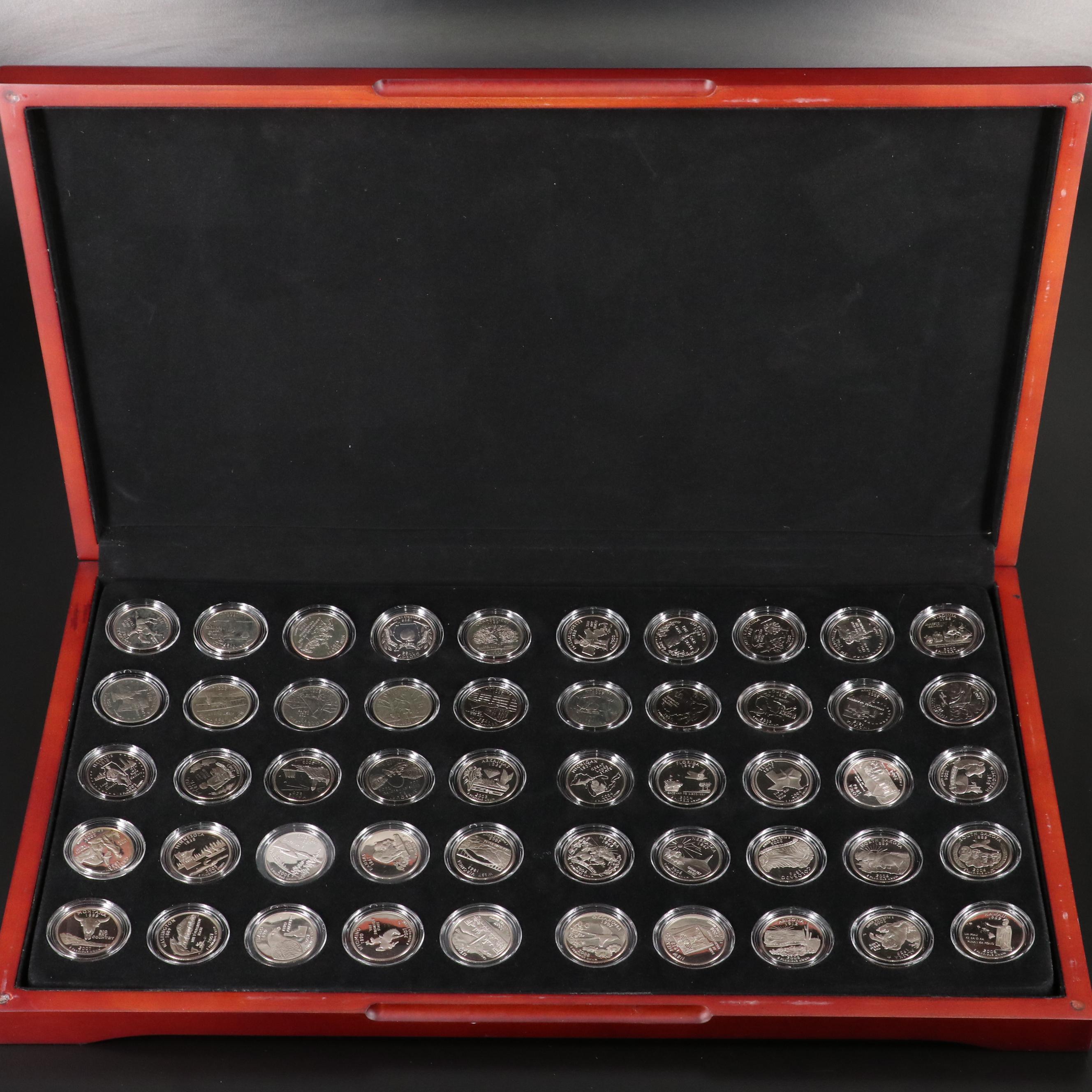 Complete Fifty Statehood Quarters Collection