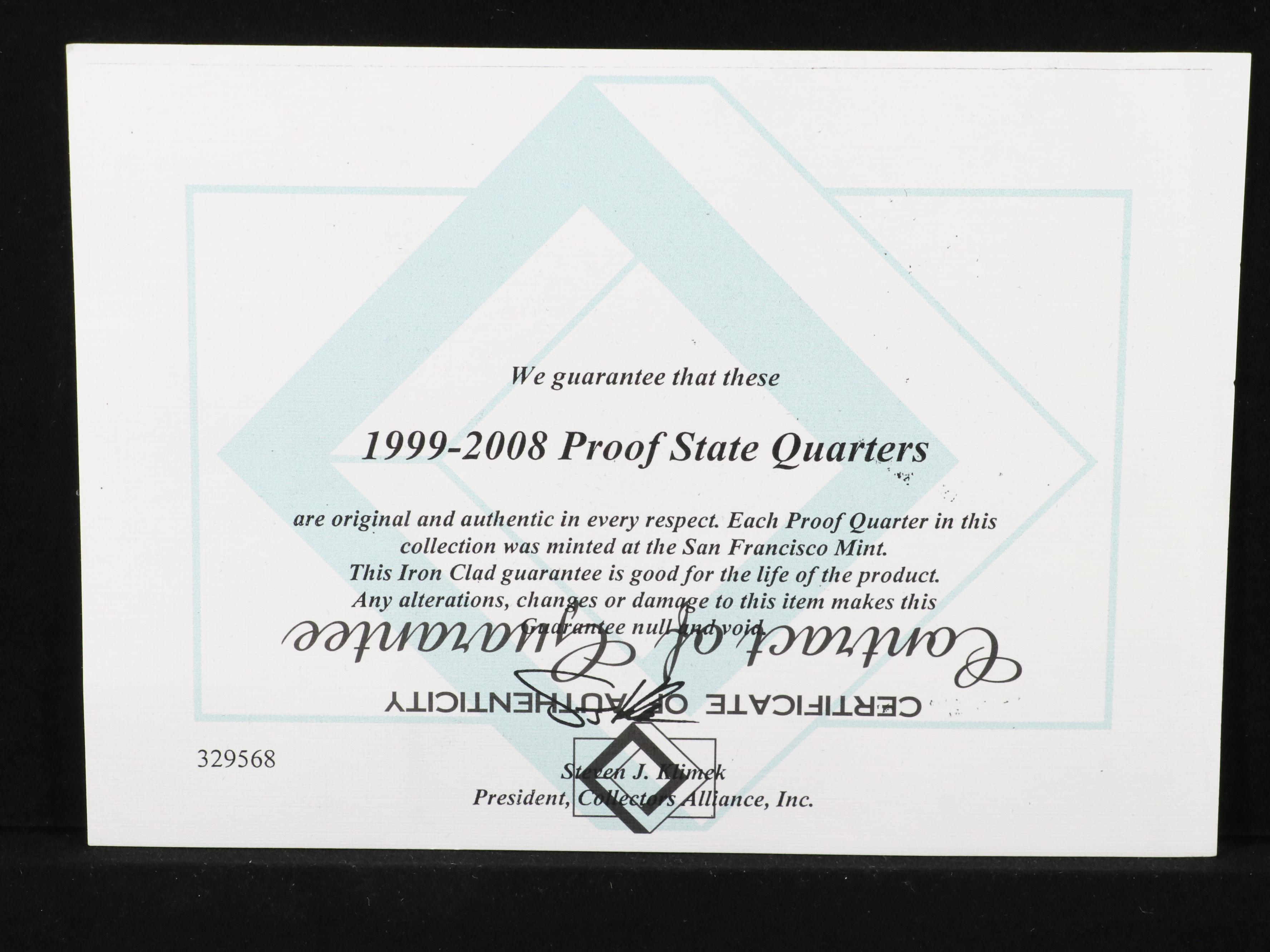 Complete Fifty Statehood Quarters Collection