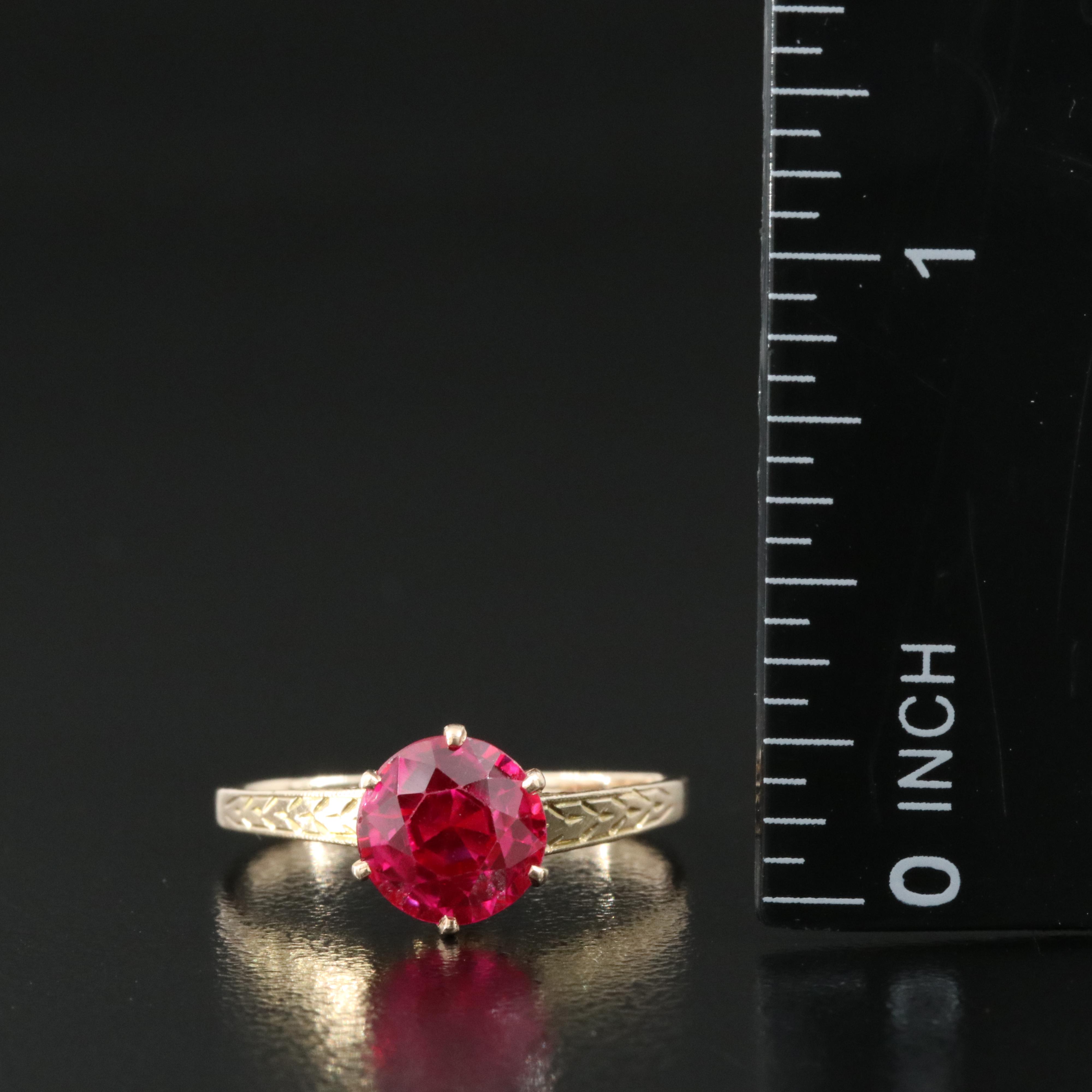 10K Ruby Ring