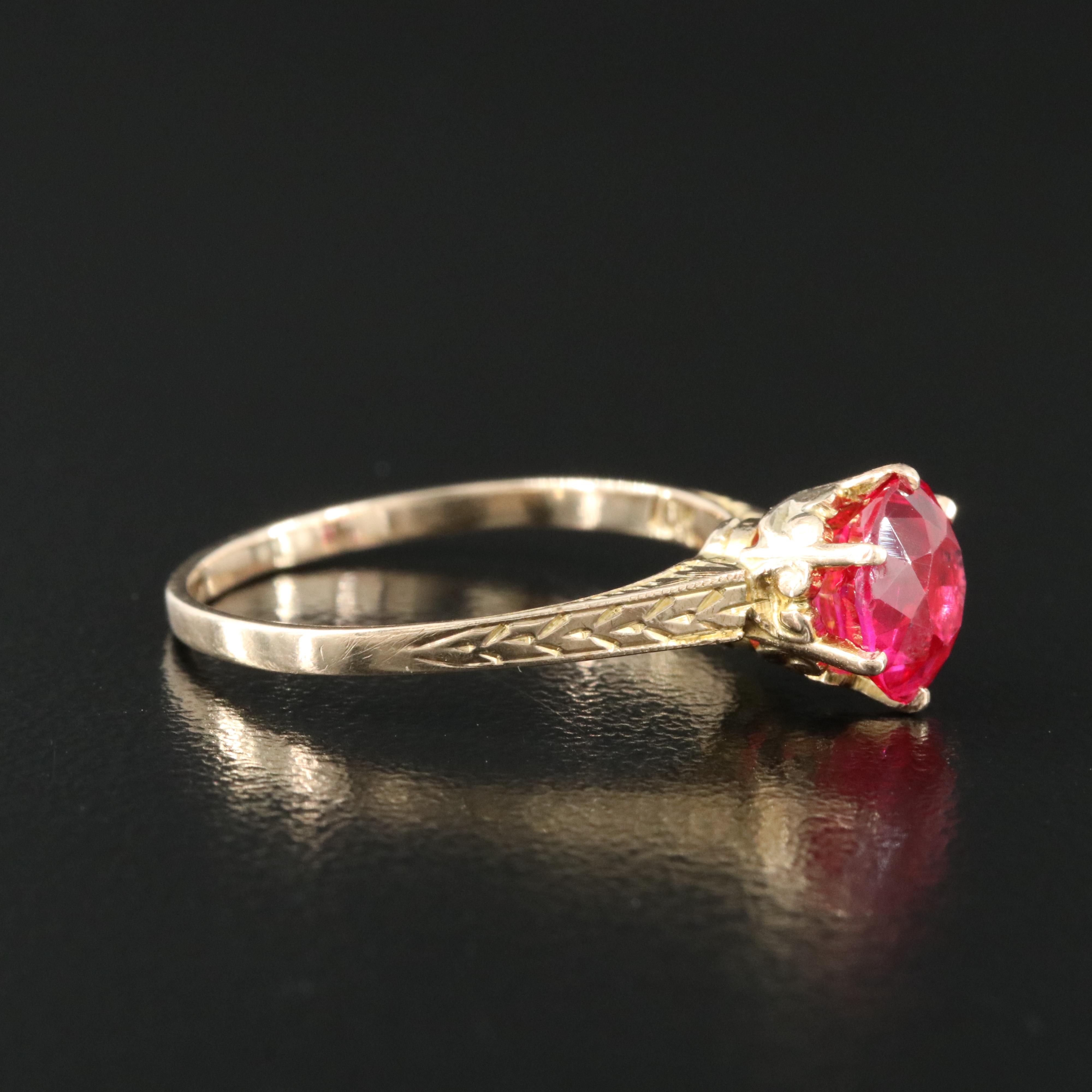 10K Ruby Ring