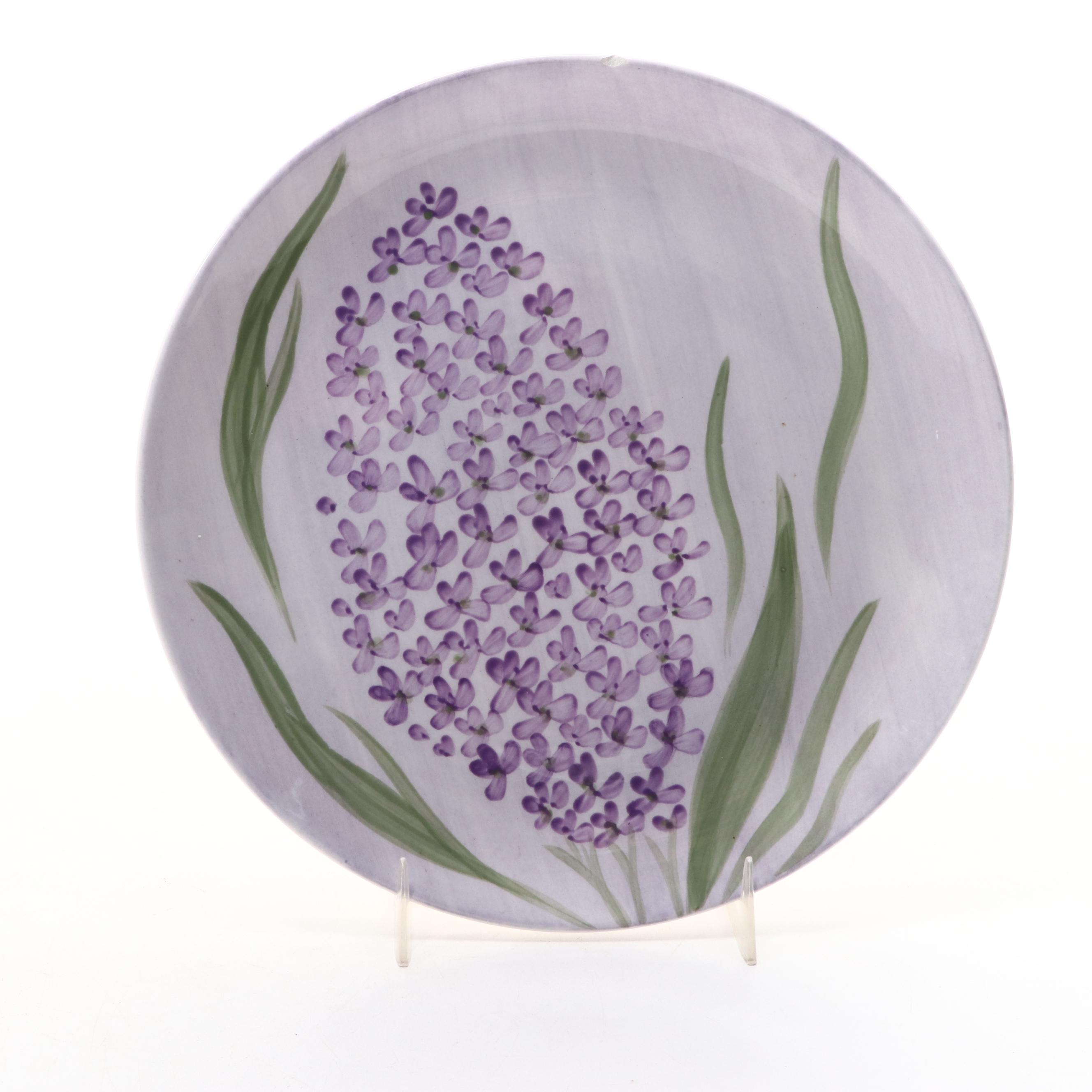 Cooks Club Ceramic Floral Plates