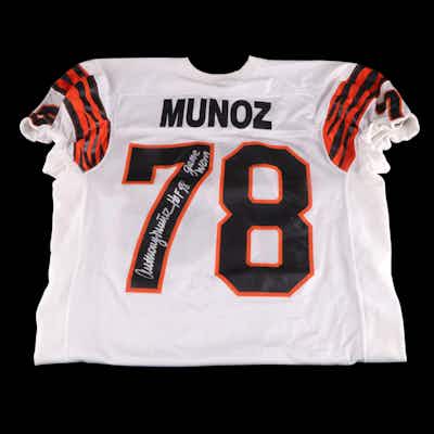 Anthony Muñoz Game-Used and Signed Cincinnati Bengals Football Pants