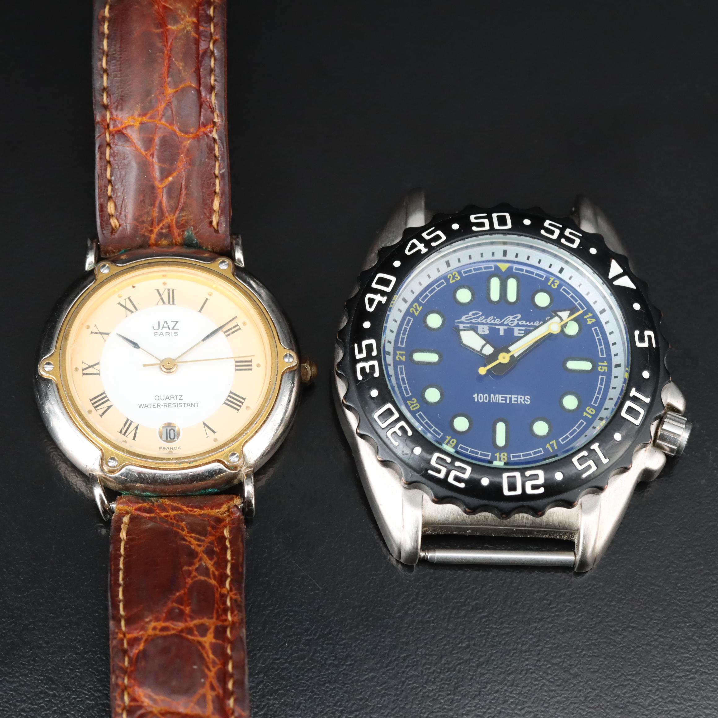 Eddie Bauer Watch and Jaz Paris Quartz Watch