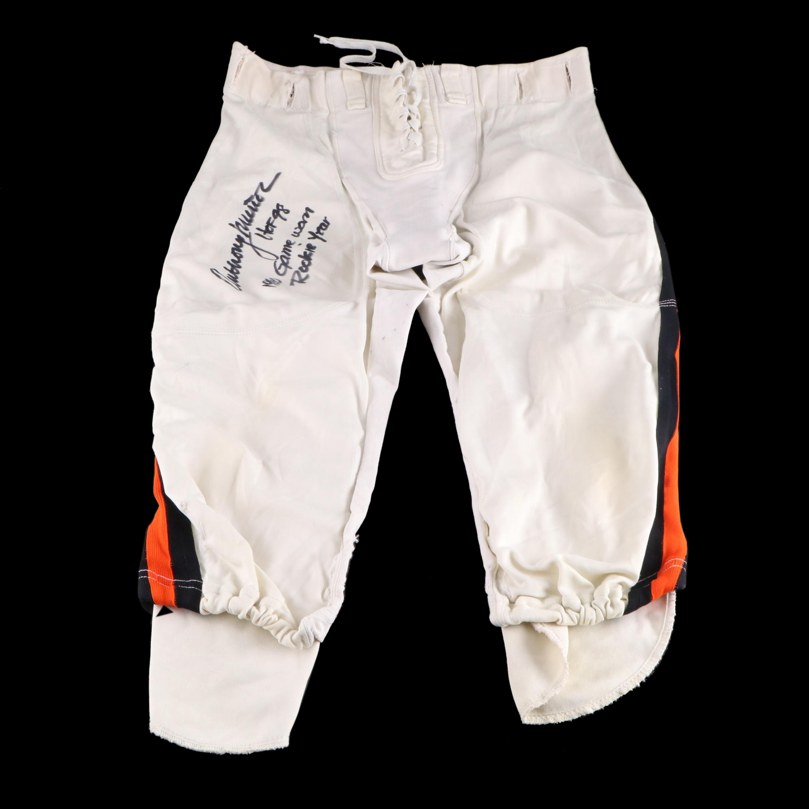 Anthony Muñoz 1980 Game-Worn and Signed Cincinnati Bengals Football Pants