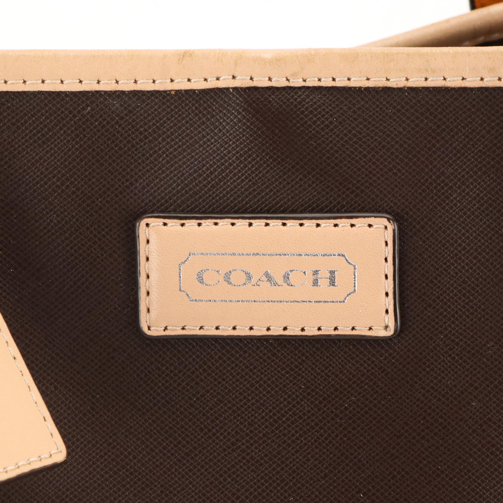 Coach Orange Pleated Soho Bag, Brown Park Metro Tote, Dooney & Bourke Tote