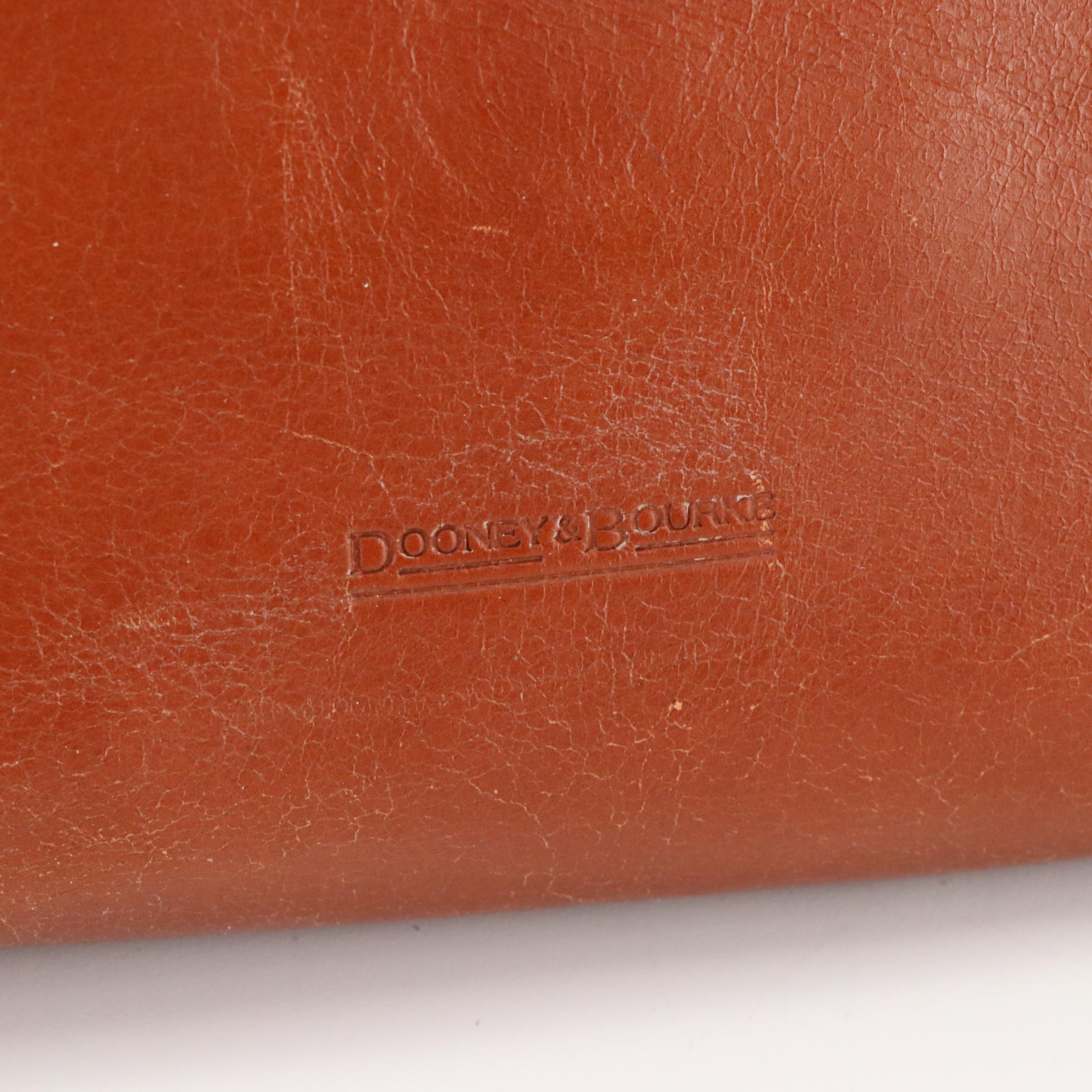 Coach Orange Pleated Soho Bag, Brown Park Metro Tote, Dooney & Bourke Tote