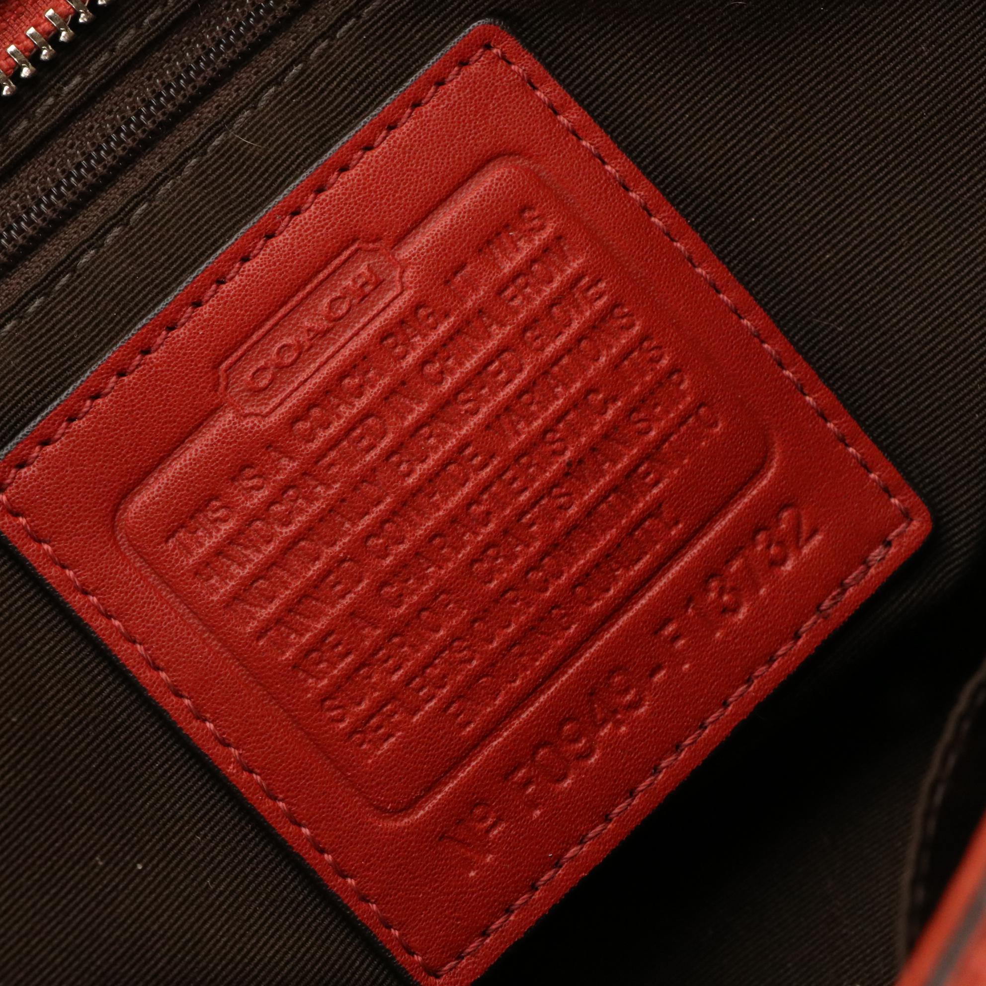 Coach Orange Pleated Soho Bag, Brown Park Metro Tote, Dooney & Bourke Tote