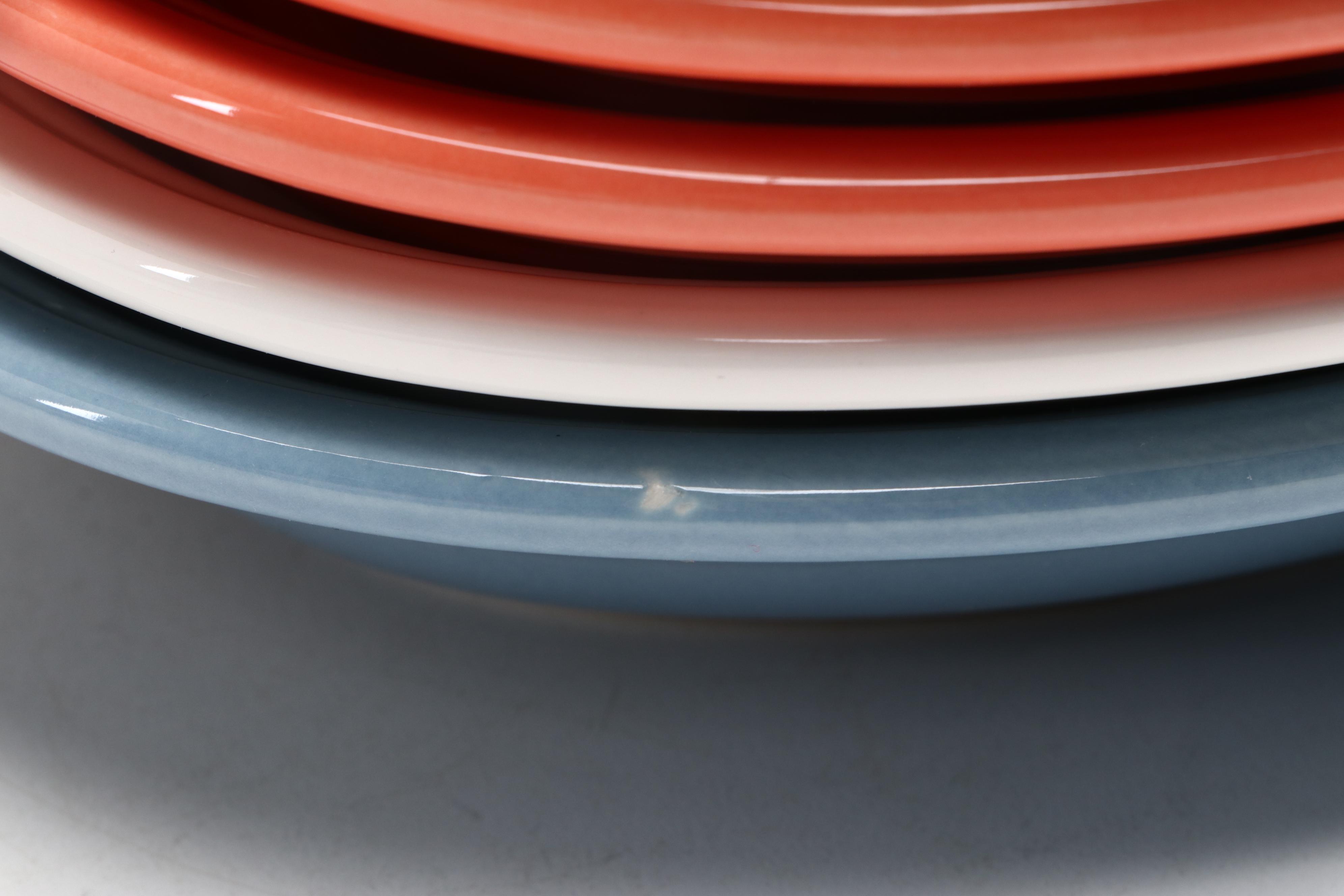 Homer Laughlin "Fiesta Ware" Ceramic Dinner Plates, Platters, Saucers and More