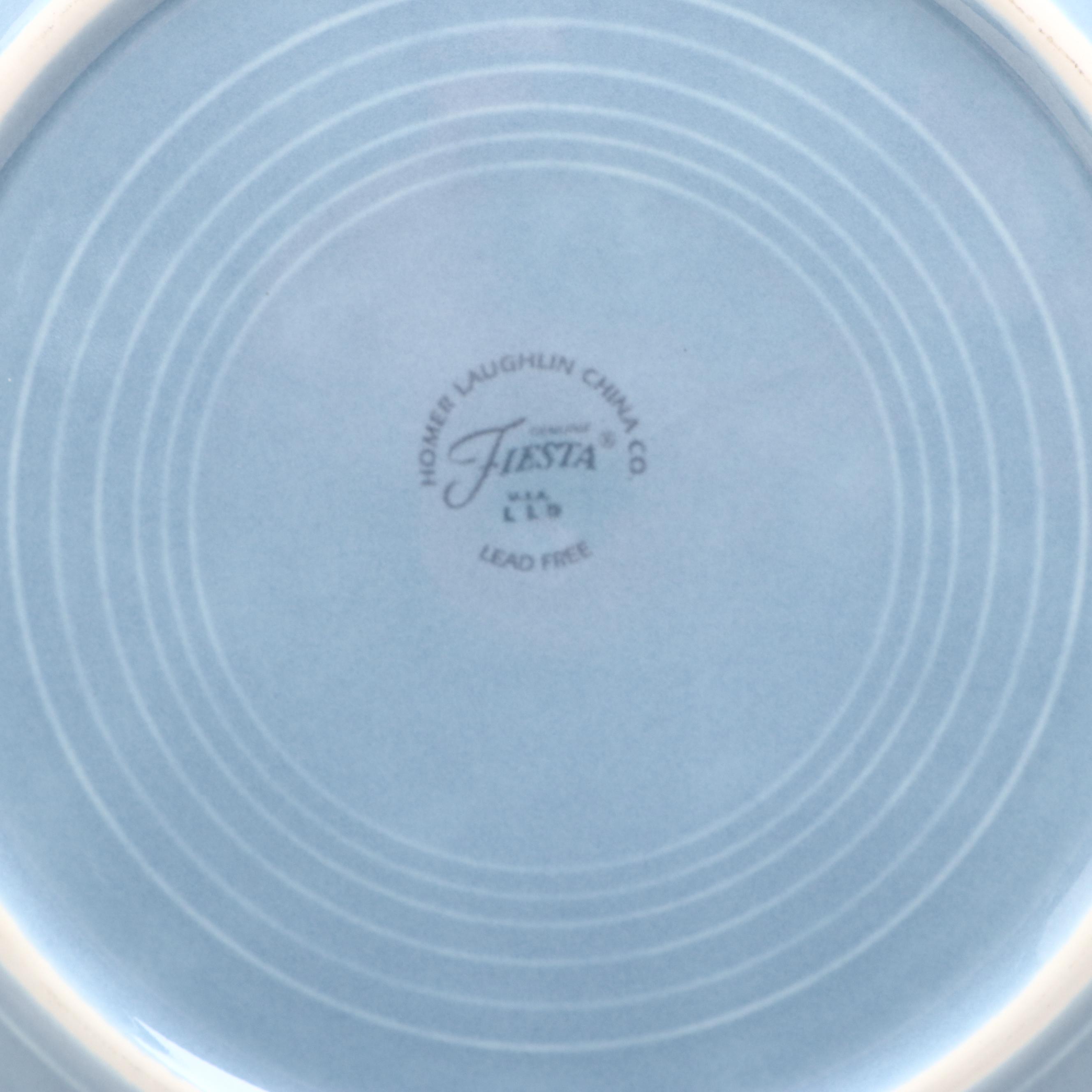 Homer Laughlin "Fiesta Ware" Ceramic Dinner Plates, Platters, Saucers and More