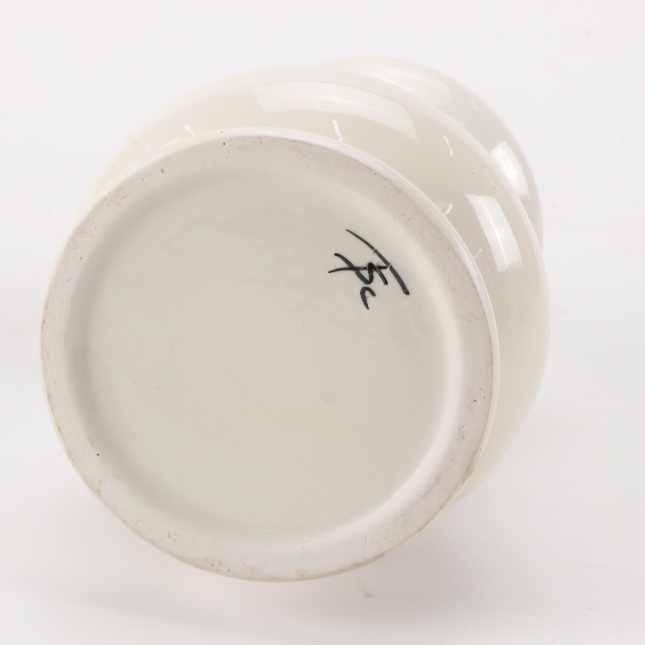 Henriot Quimper Tin Glaze Dinnerware and Candlesticks with Others