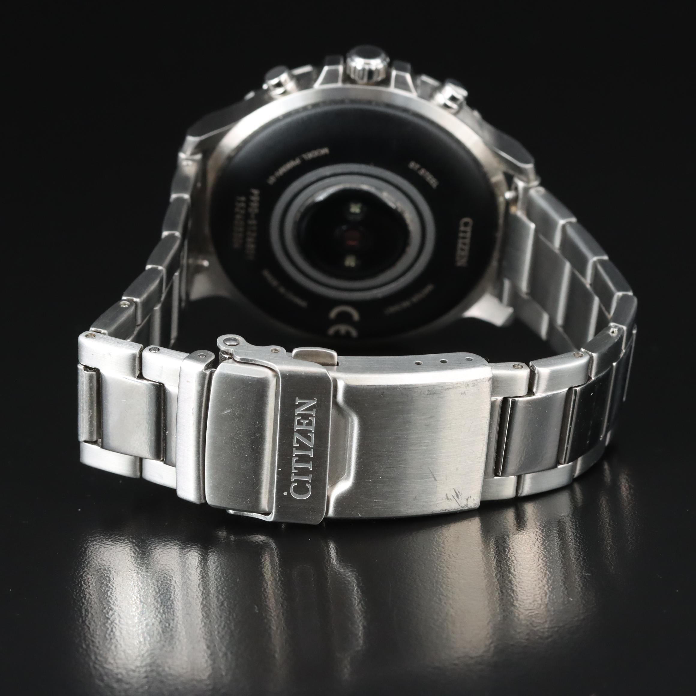 Citizen CZ Stainless Steel Smart Watch