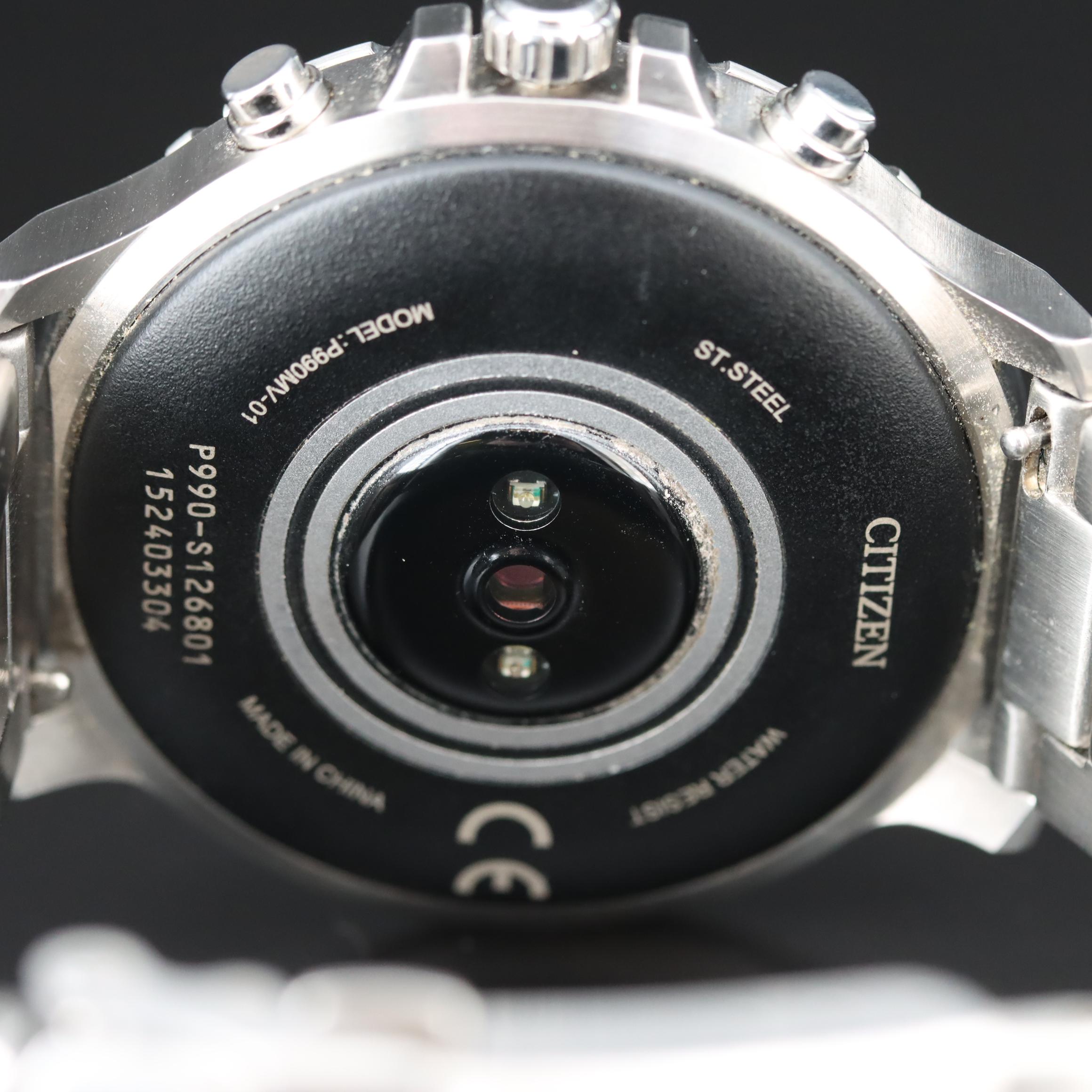 Citizen CZ Stainless Steel Smart Watch