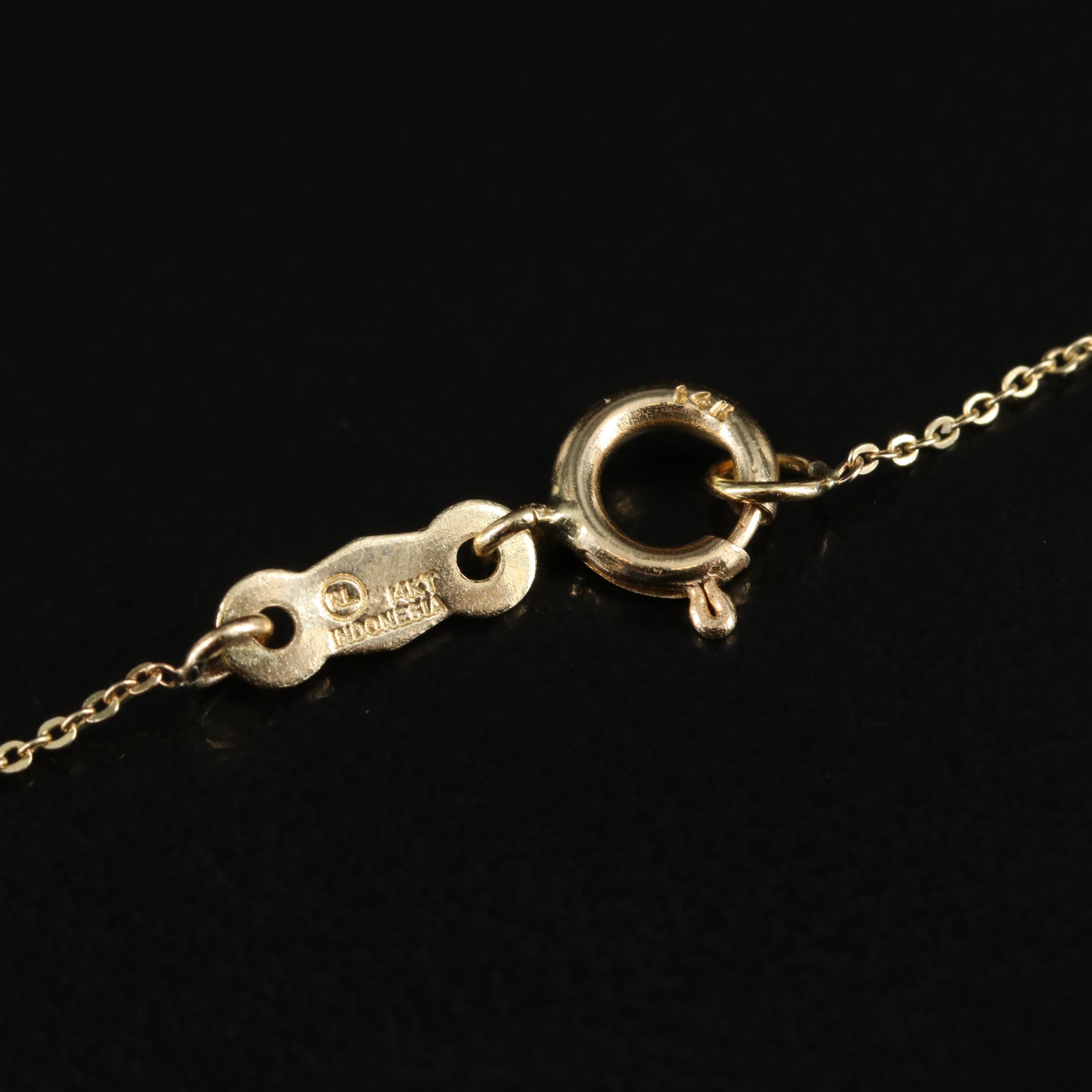 14K Fancy Chain Necklace