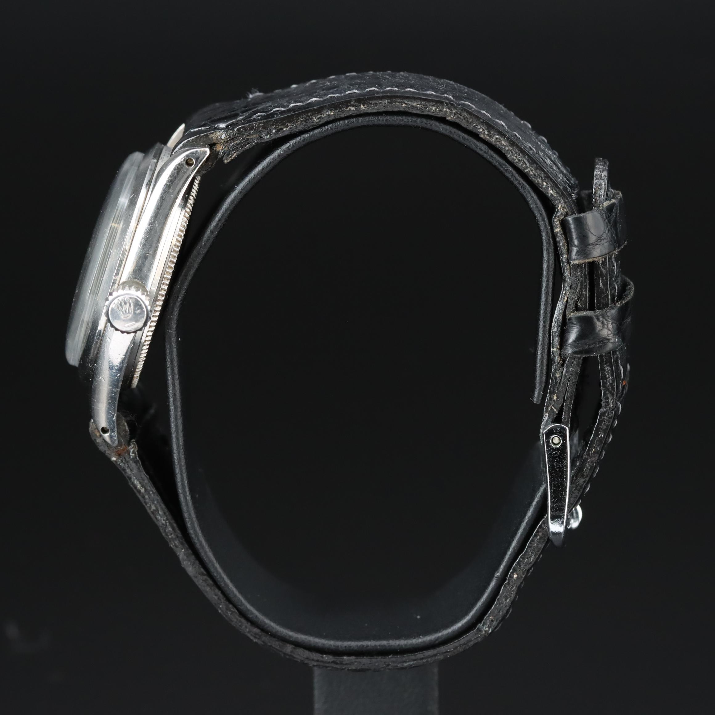 1963 Rolex Oyster Speedking Stem Wind Stainless Steel Watch