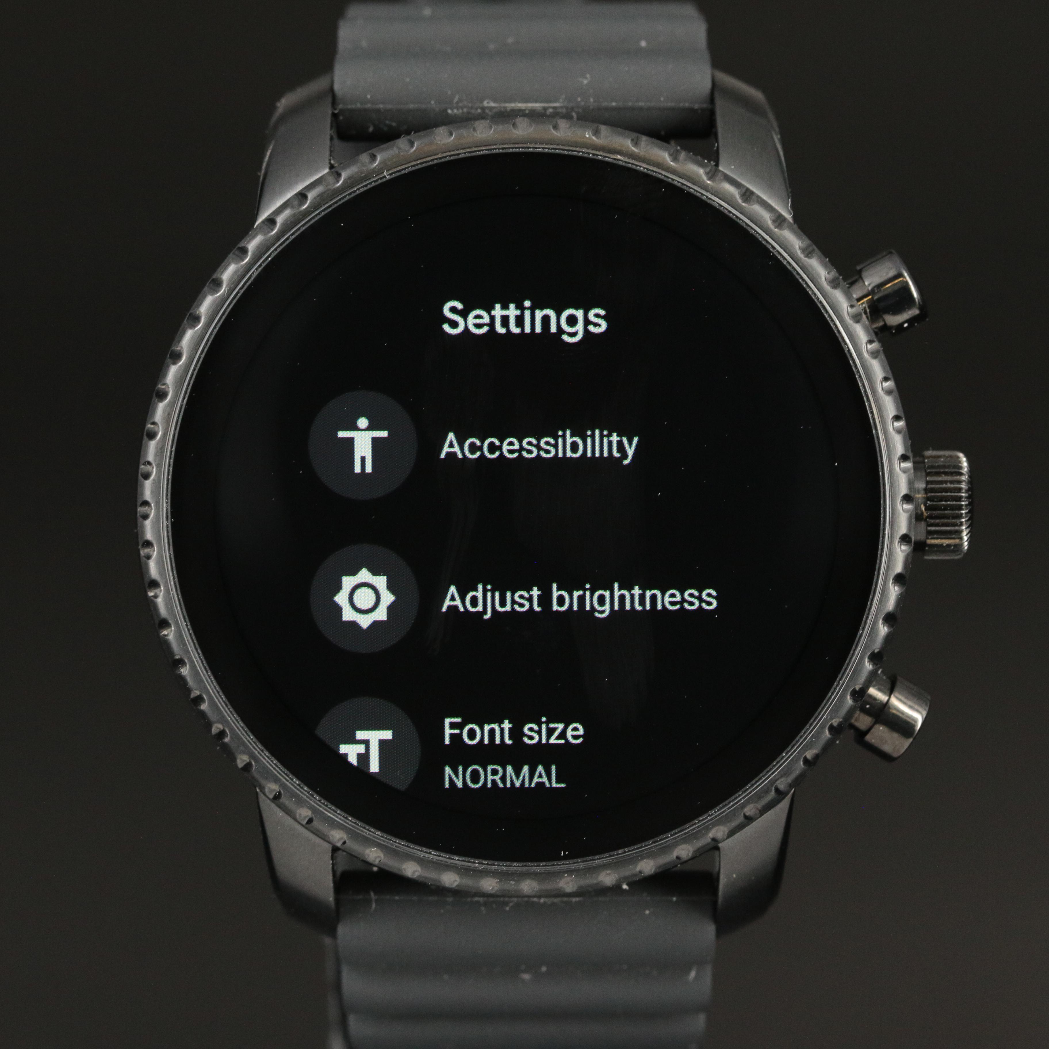 Fossil Gen 4 Explorist HR Smart Watch With Silicone Band