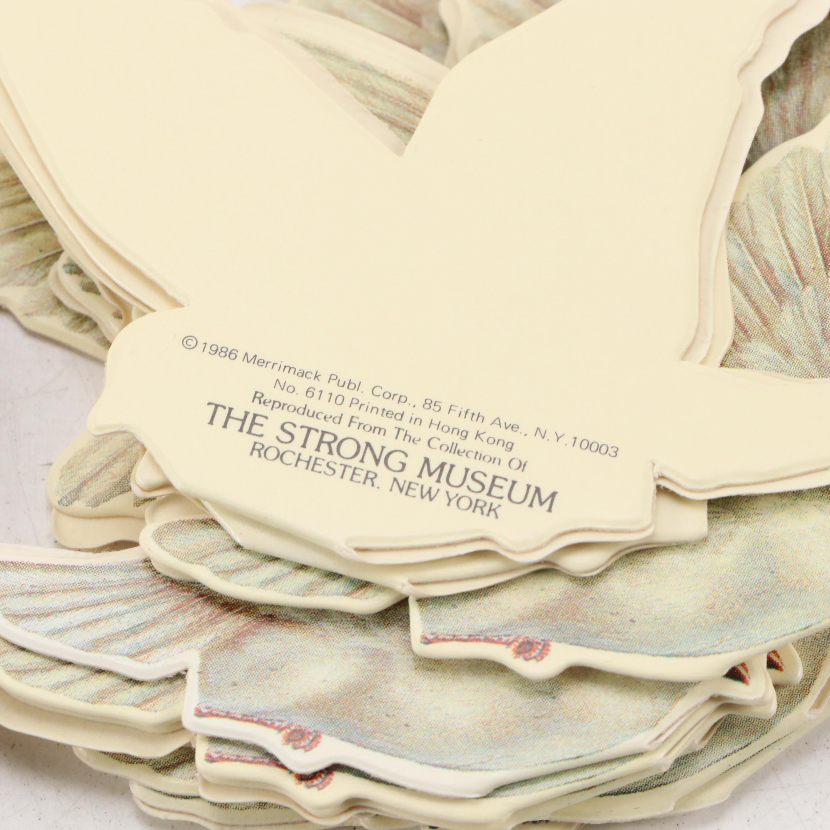 Embossed Leather Address Book with Greeting Cards EBTH