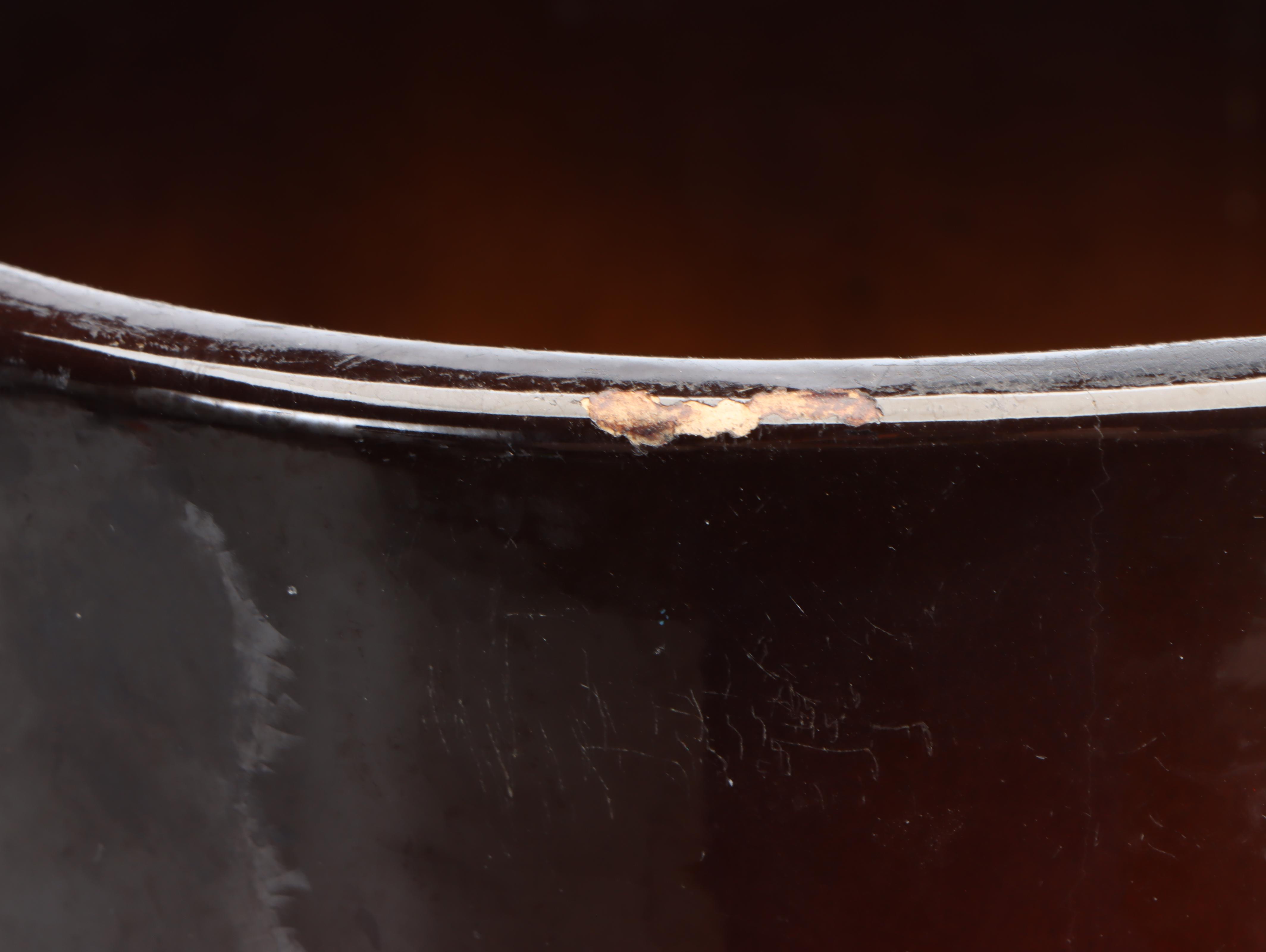 Weller Pottery Louwelsa Daffodil Umbrella Stand, Early 20th Century