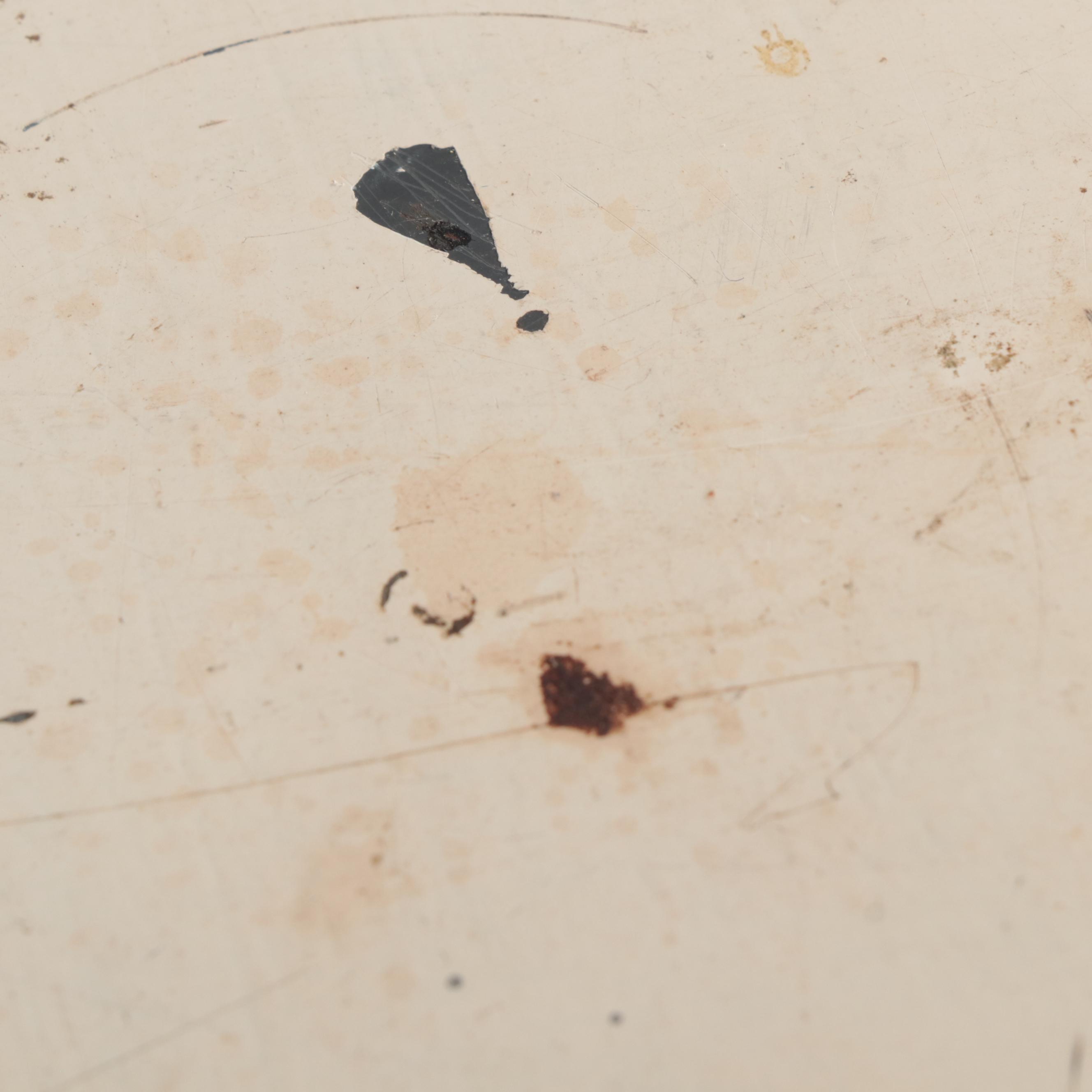 Cole Steel Mid Century Modern Painted Filing Cabinet with Hidden Safe