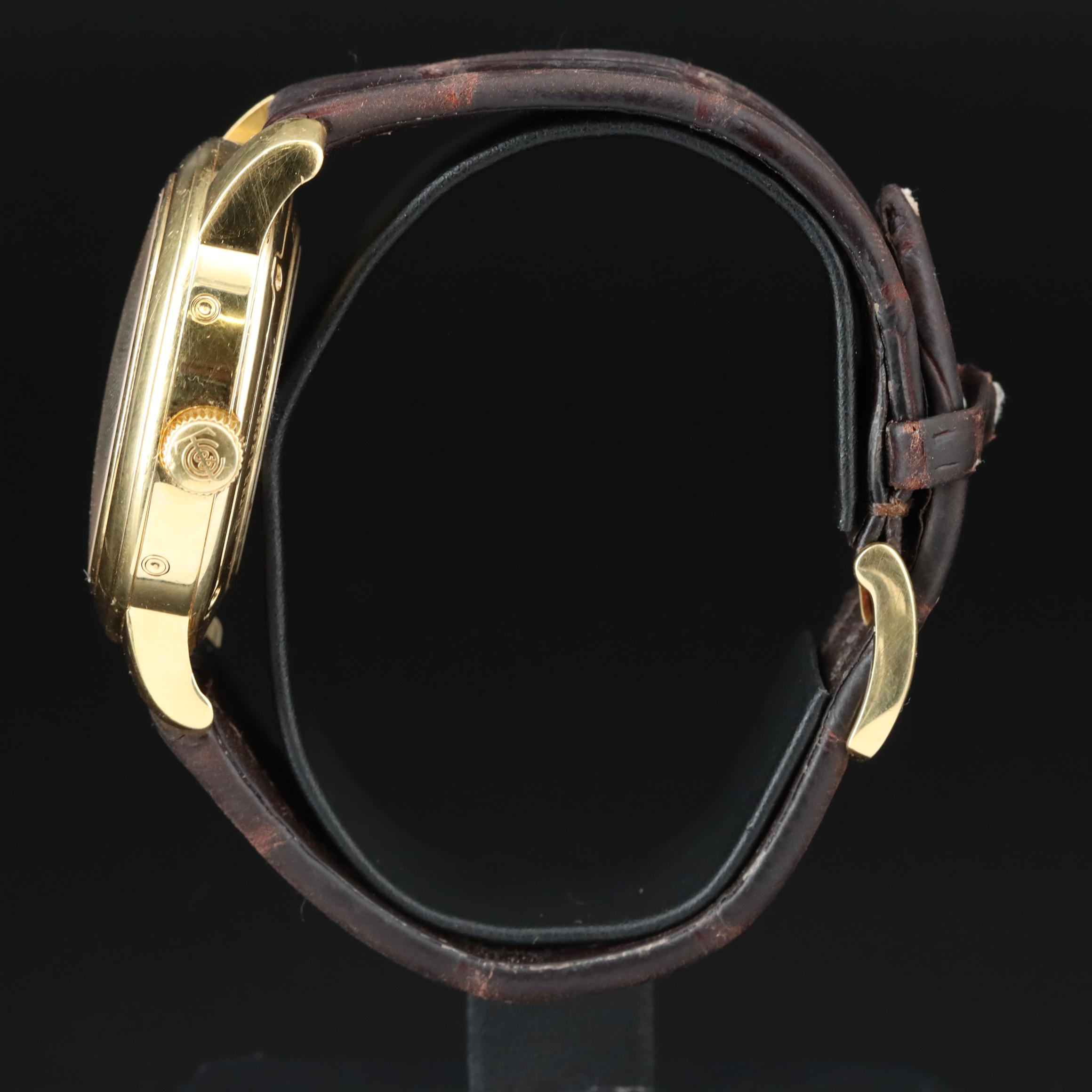 18K Tiffany & Co. Triple Calendar Moonphase Watch