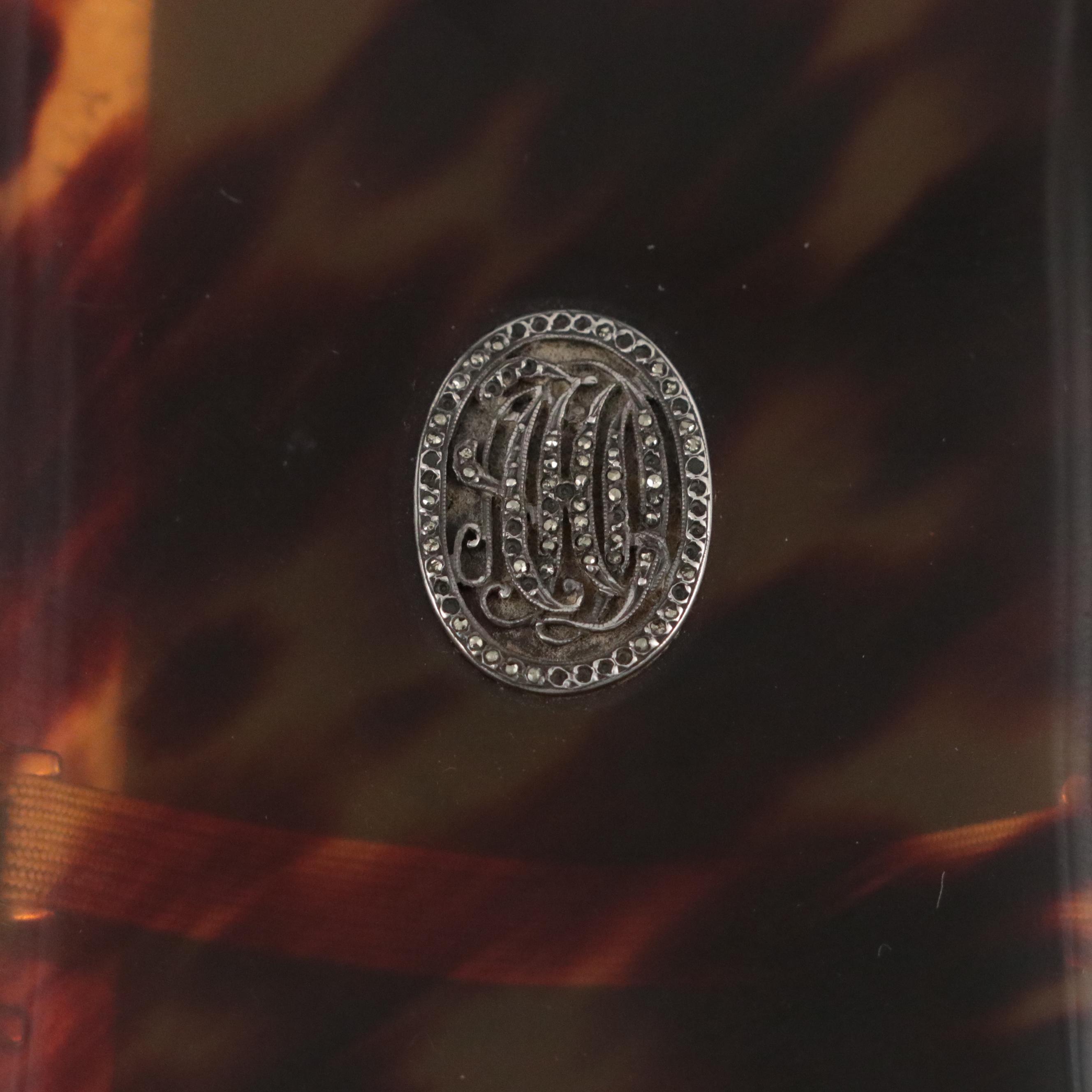 Asprey and Co. (London) Tortoise Shell and 9K Yellow Gold Cigarette Case