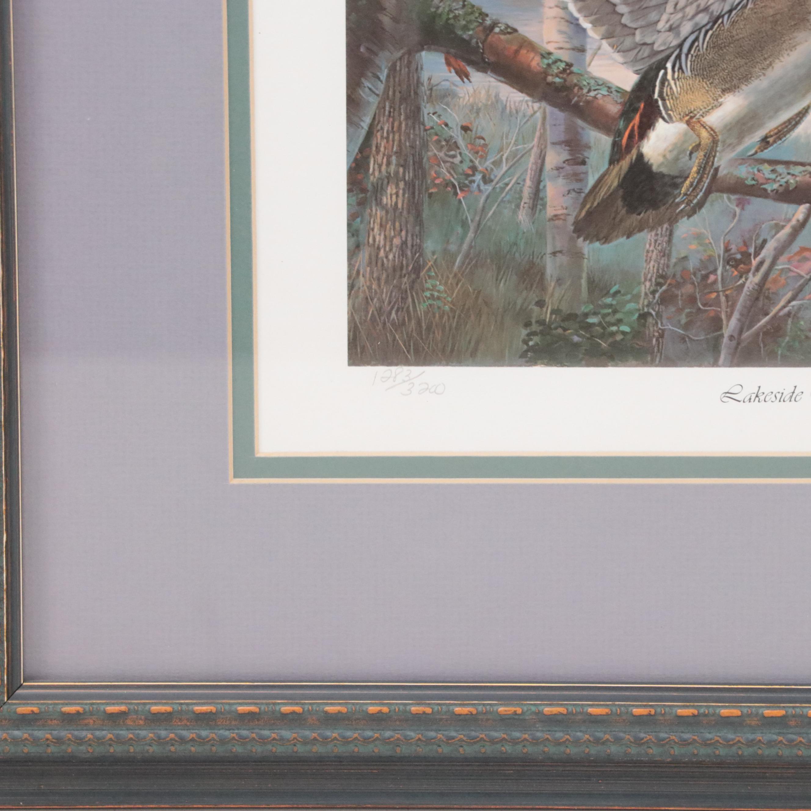 Randy McGovern Offset Lithographs "Lakeside Woodducks" and "Timber Mallards"