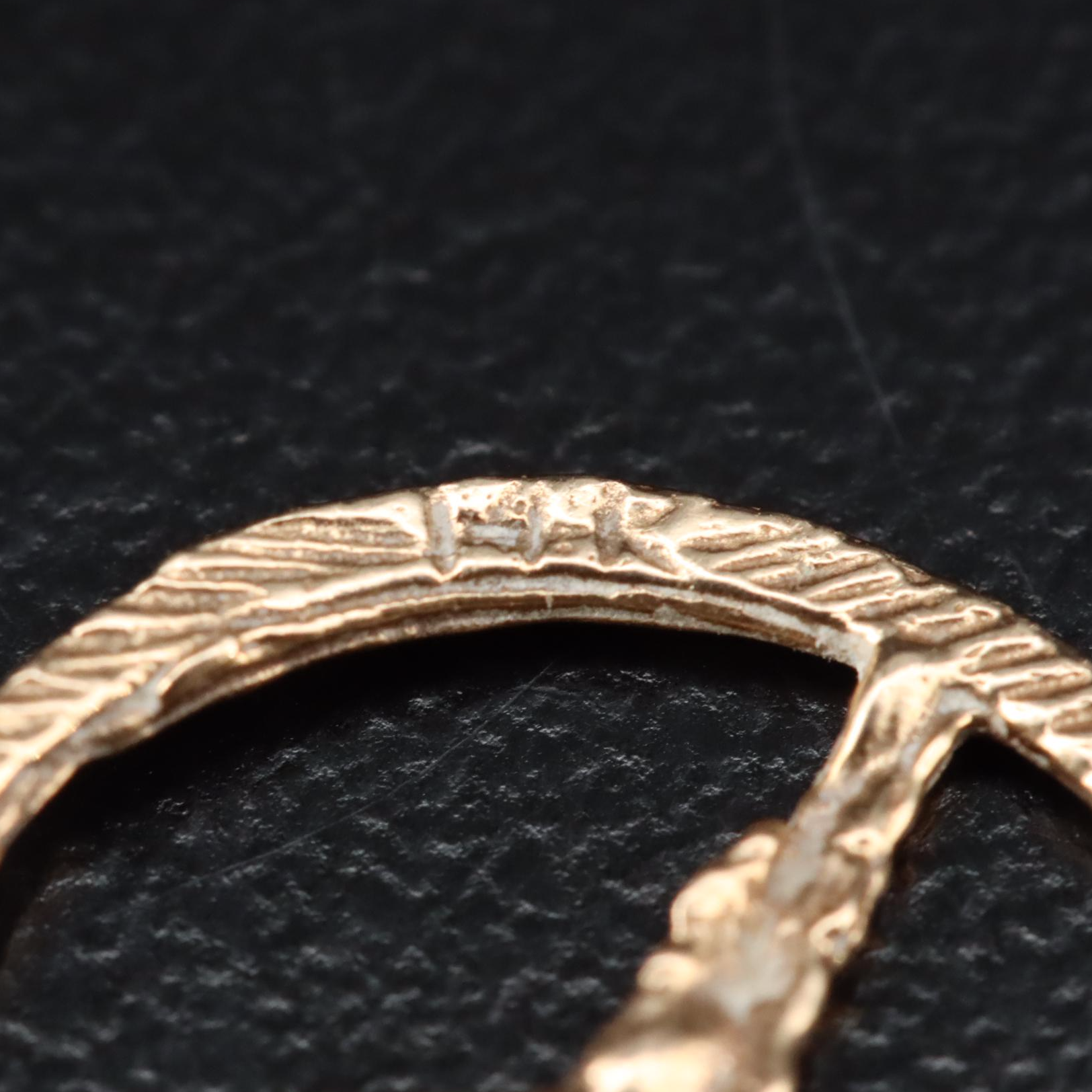 14K Car Logo Pendant