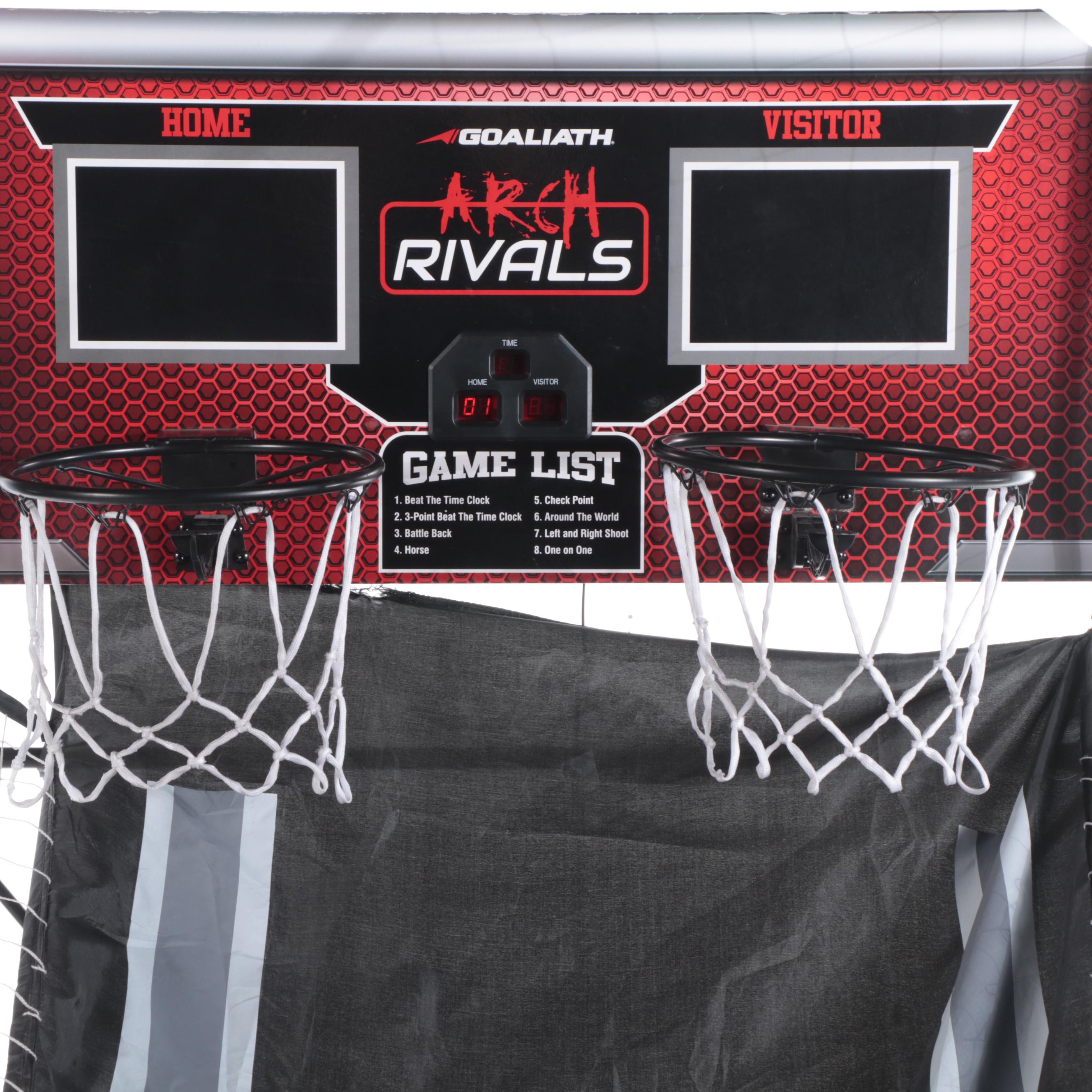 Goliath Arch Rivals Indoor Basketball Arcade Game