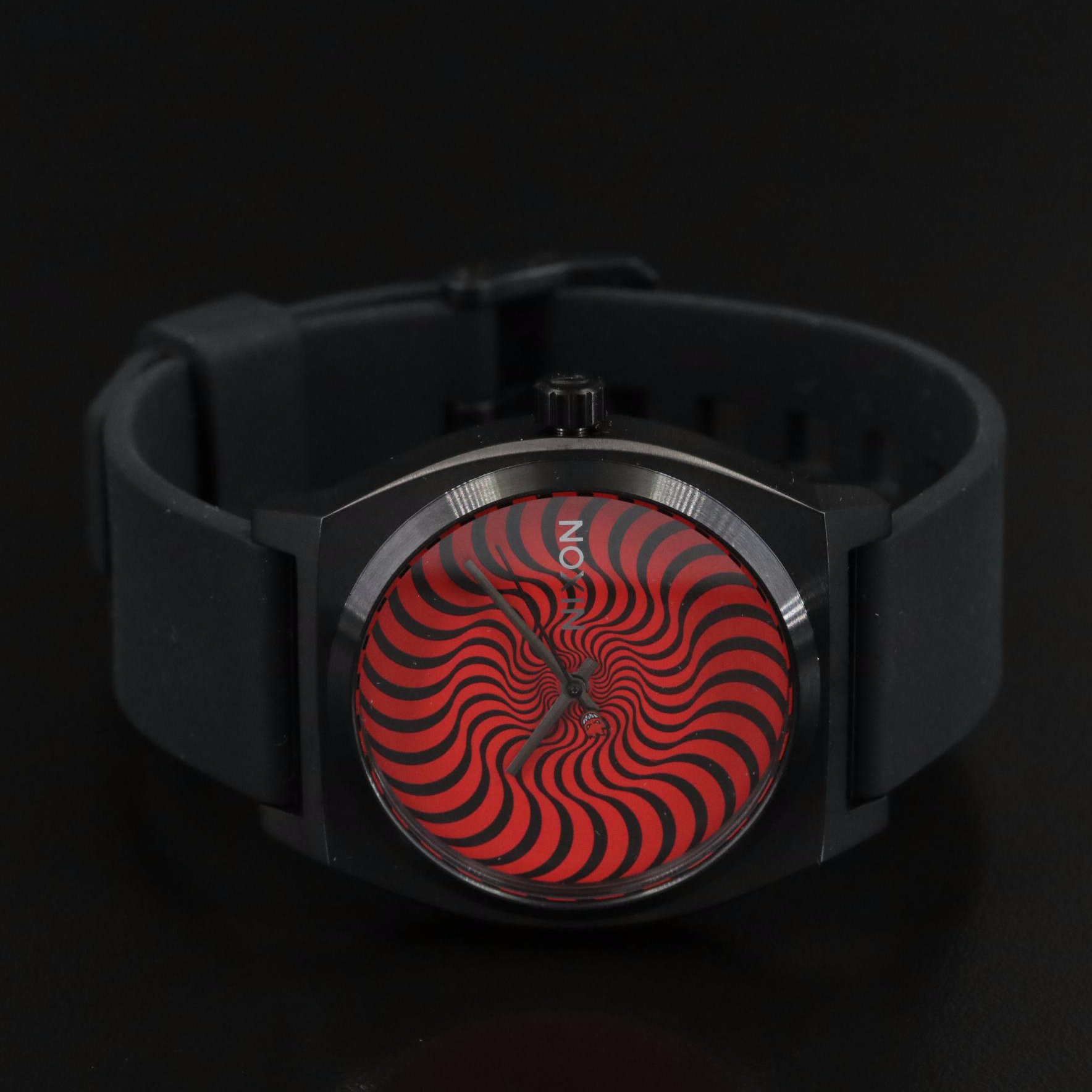 Nixon Time Teller X Spitfire Swirl Dial Quartz Watch