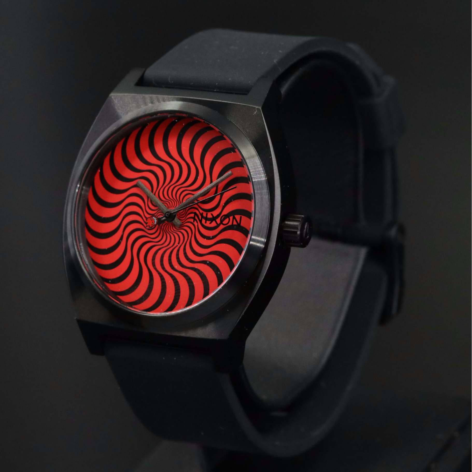 Nixon Time Teller X Spitfire Swirl Dial Quartz Watch