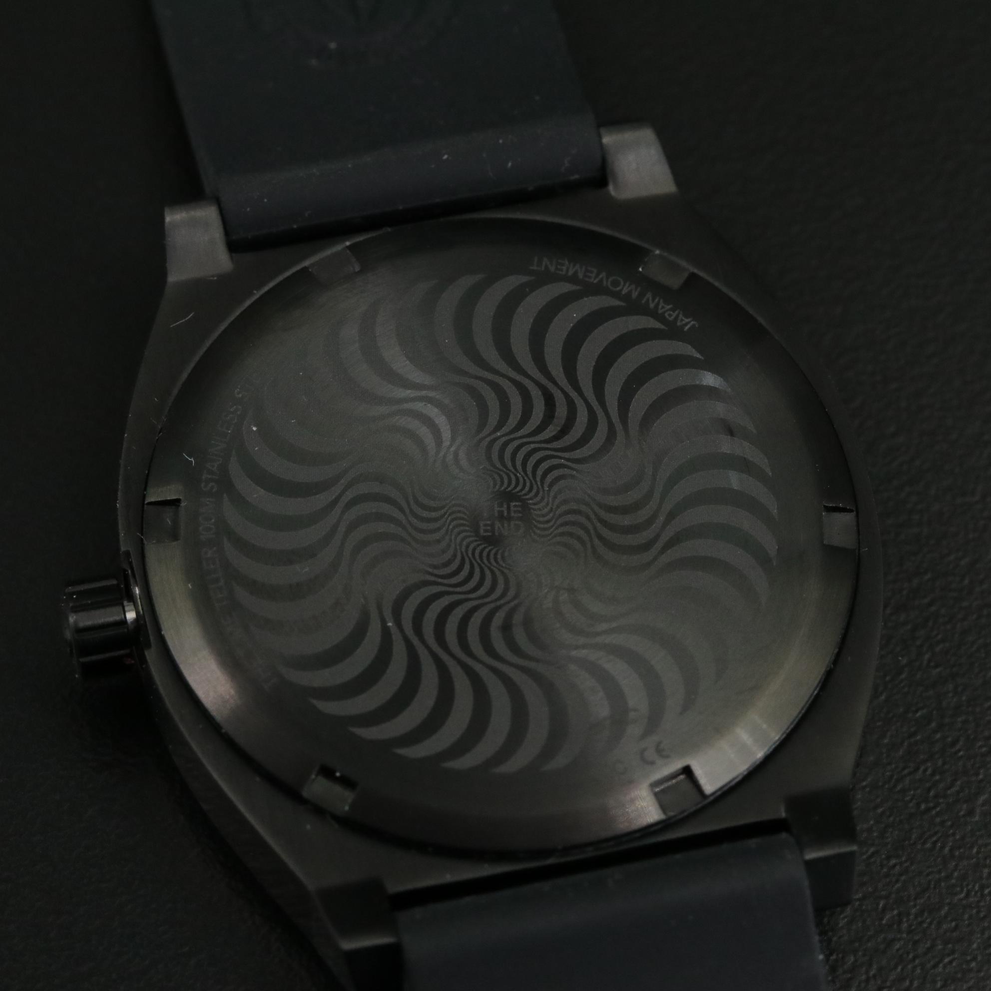 Nixon Time Teller X Spitfire Swirl Dial Quartz Watch