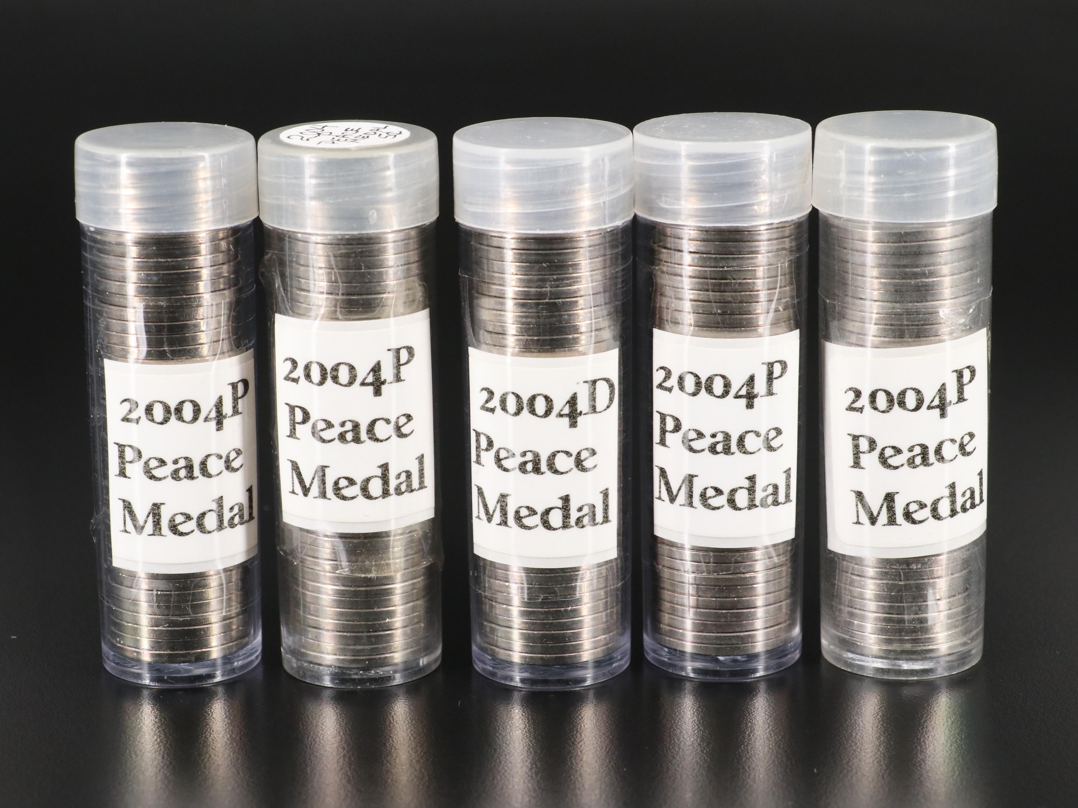 Seven Uncirculated Rolls of Westward Journey Nickels