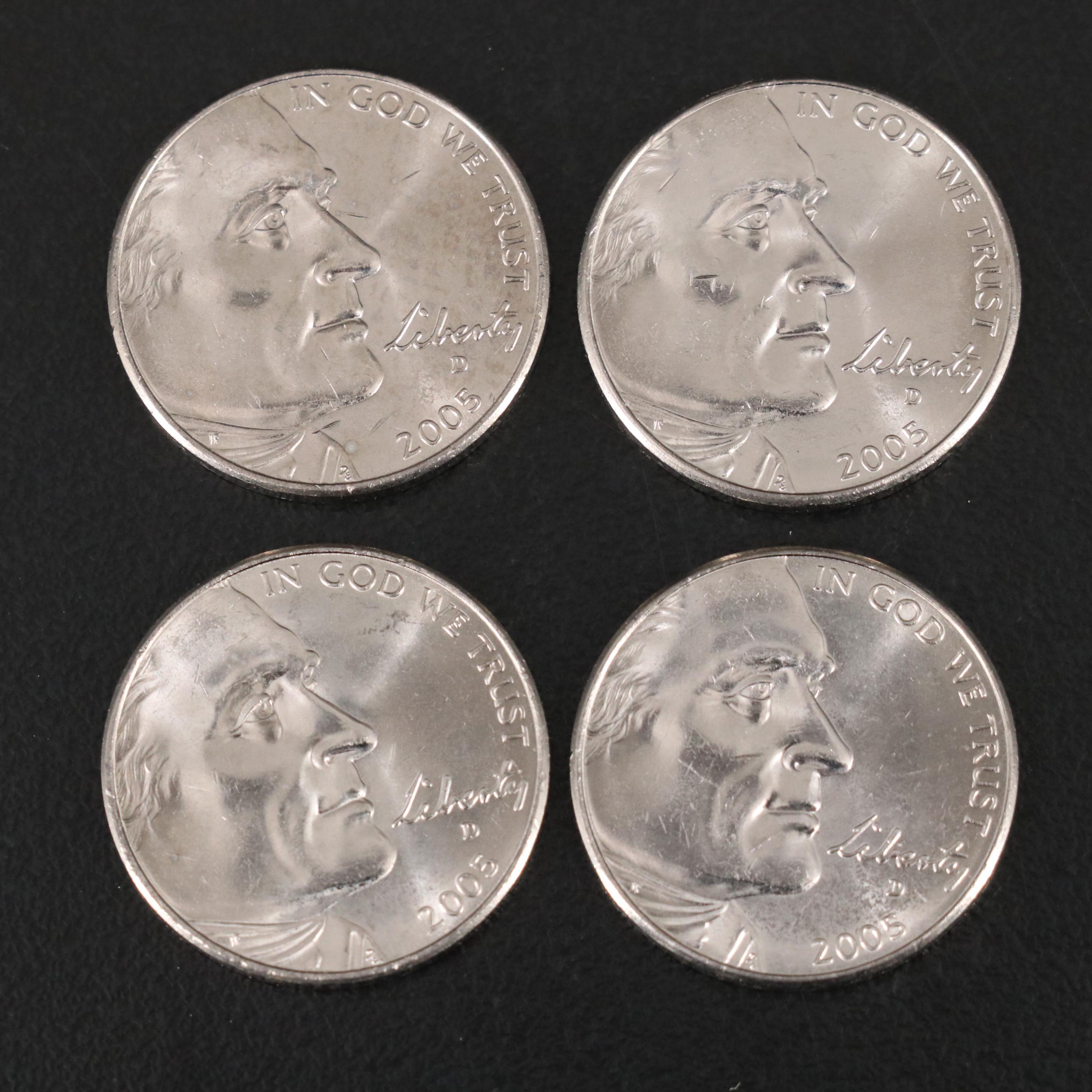 Seven Uncirculated Rolls of Westward Journey Nickels