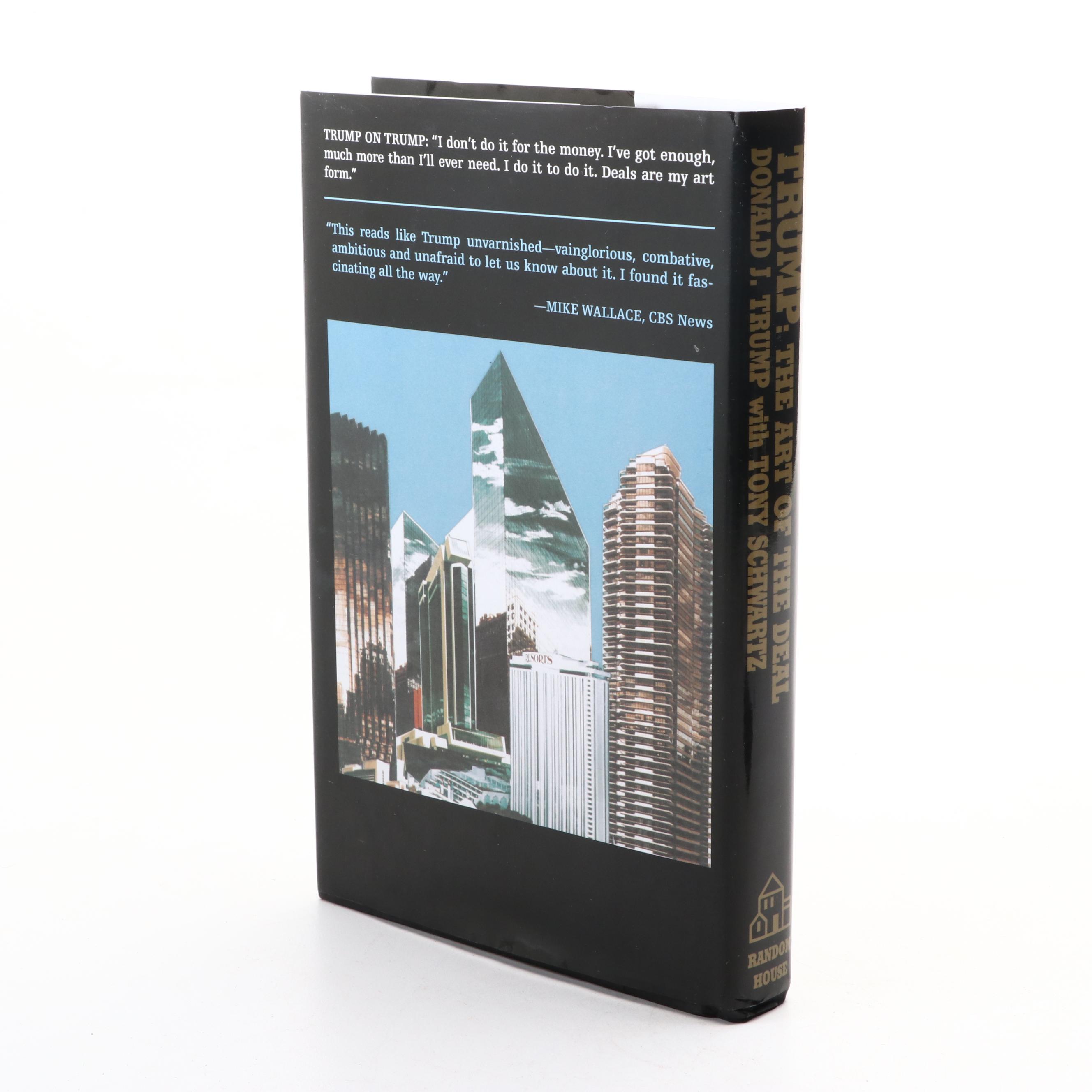 Donald Trump Signed "The Art Of The Deal" 2016 Election Edition Hardcover Book