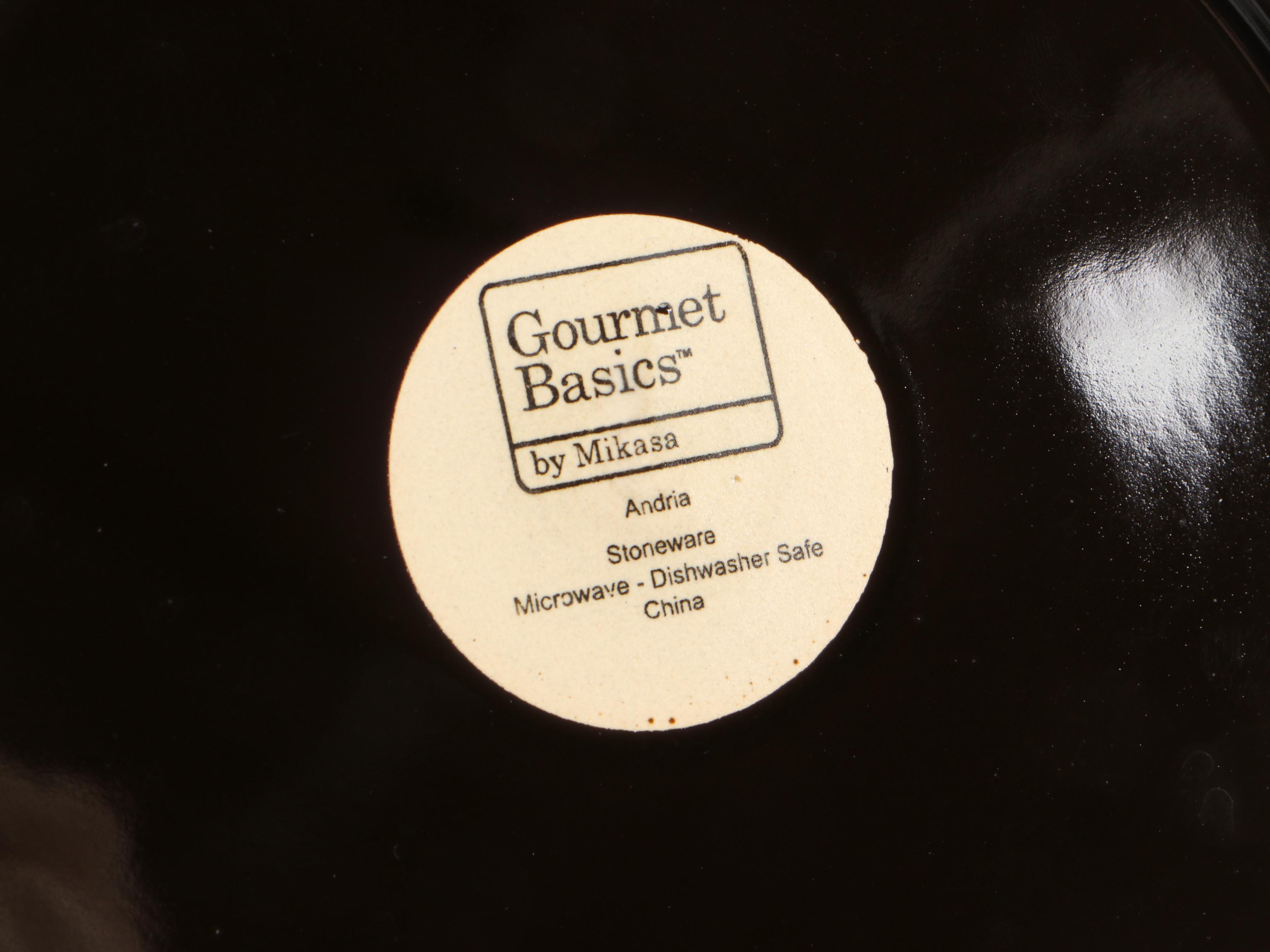 Gourmet Basics by Mikasa "Andria" Stoneware Dinnerware