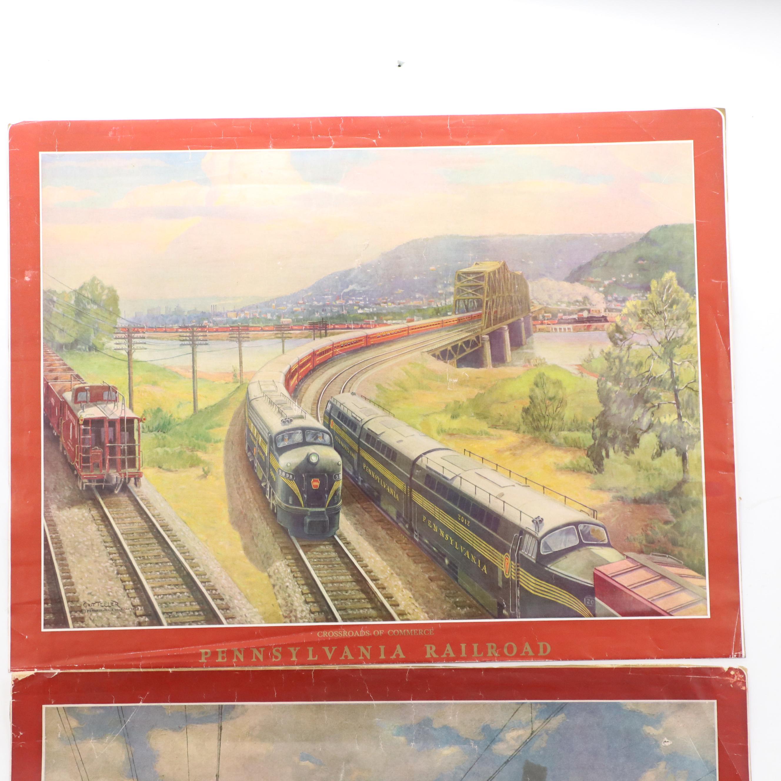 Pennsylvania Railroad Advertising Prints