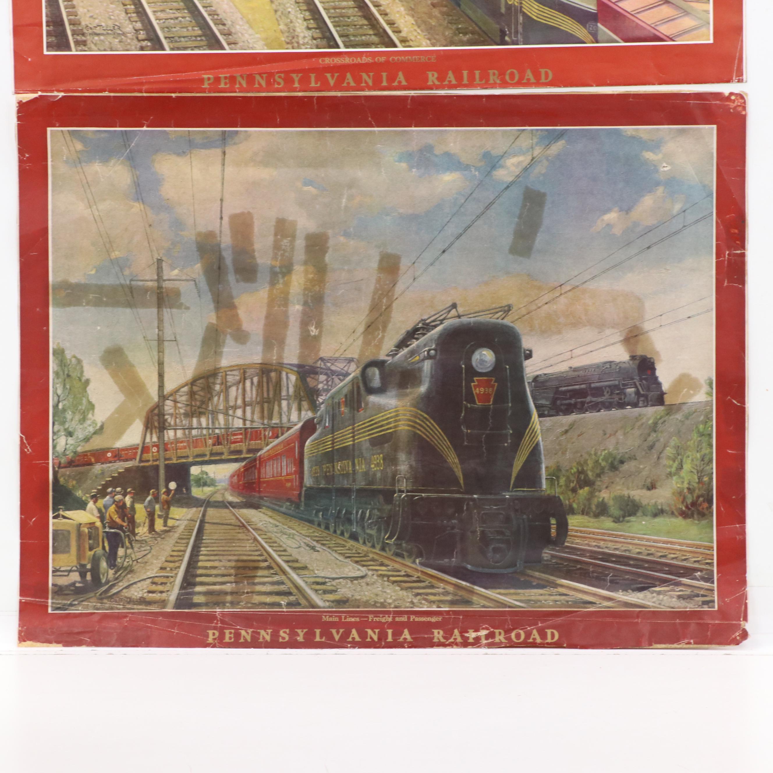 Pennsylvania Railroad Advertising Prints