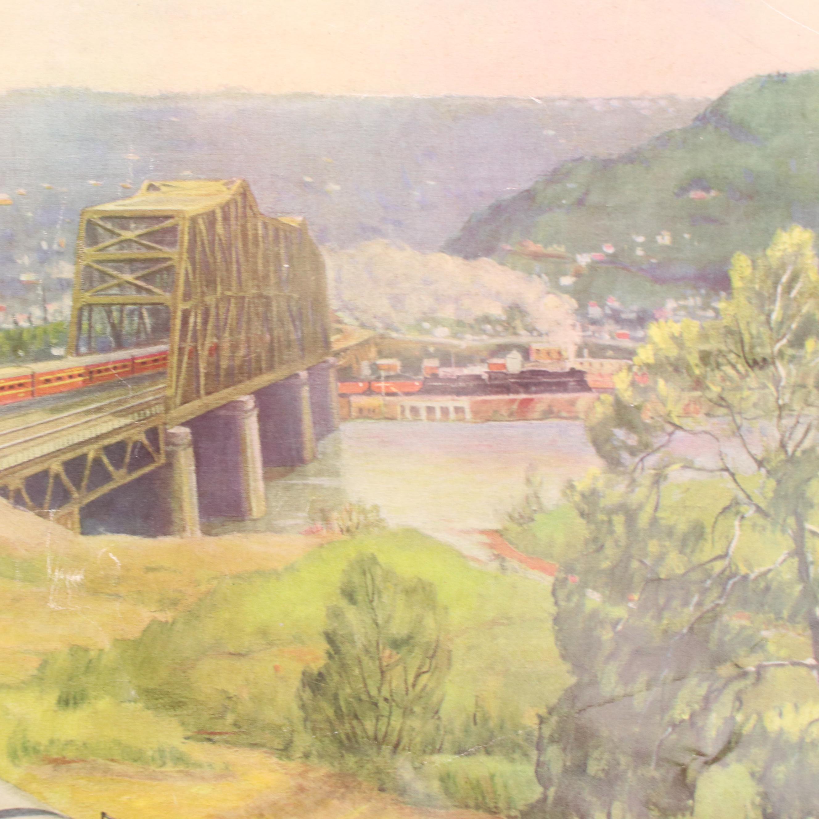 Pennsylvania Railroad Advertising Prints