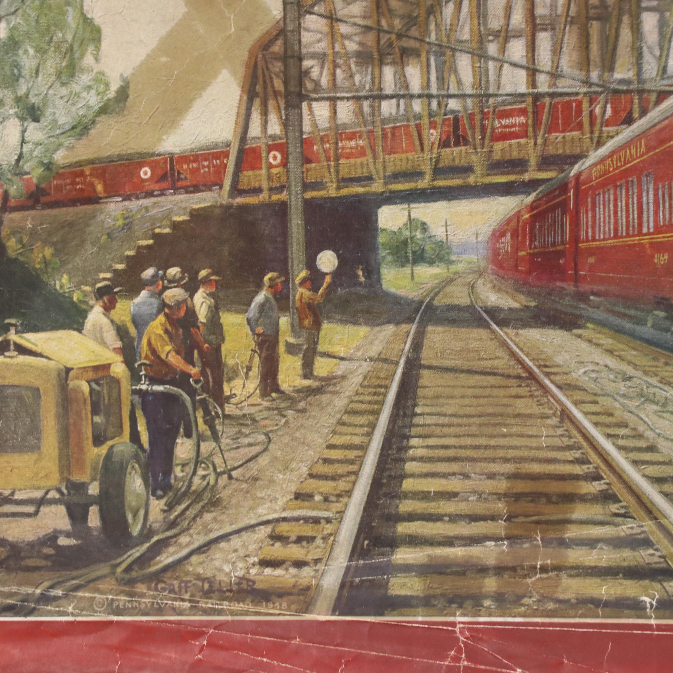 Pennsylvania Railroad Advertising Prints