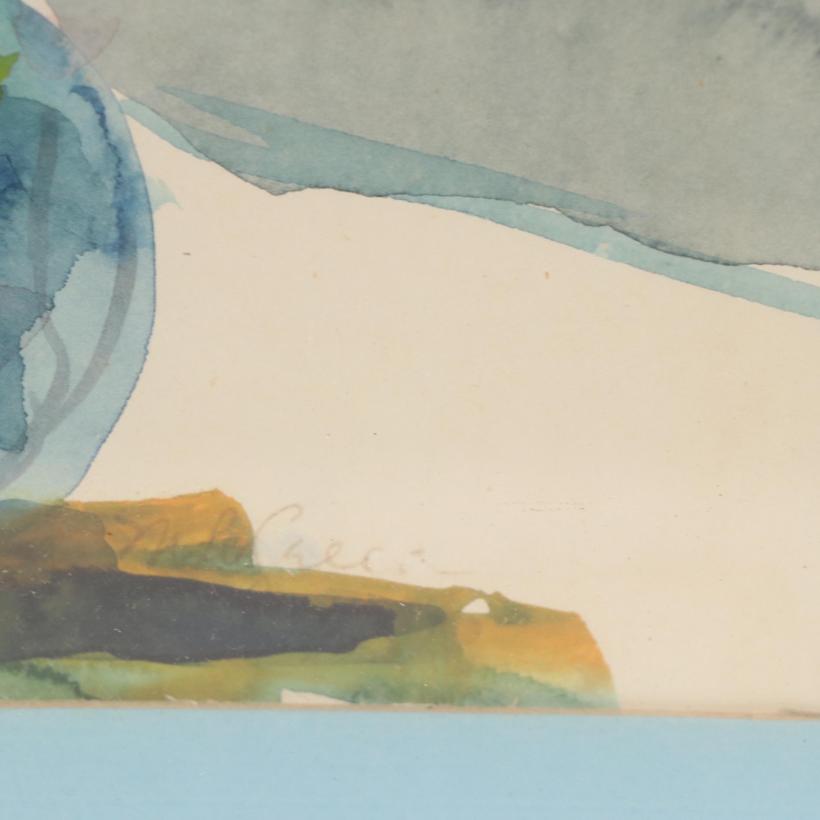 Floral Still Life Watercolor Painting