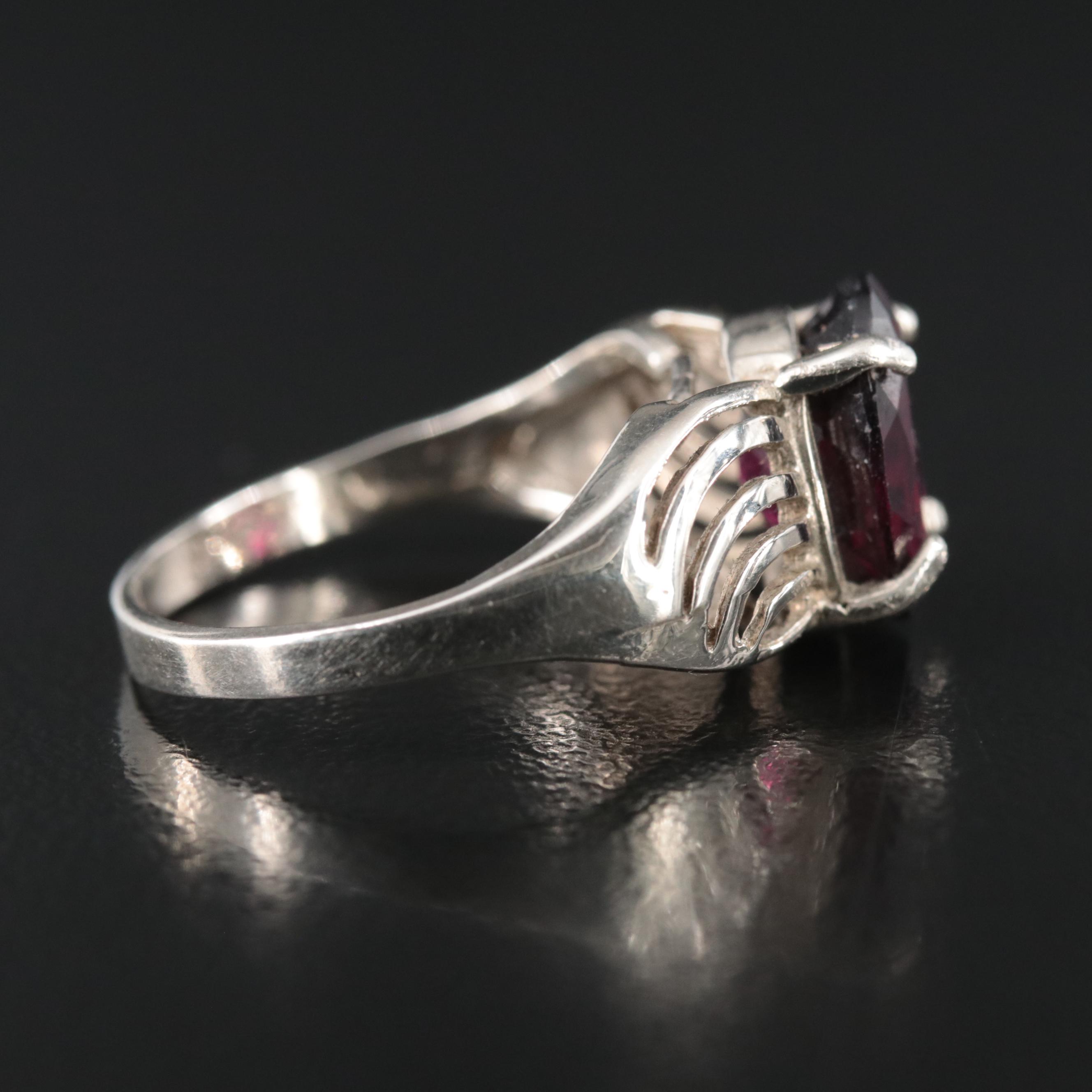14K Garnet Ring