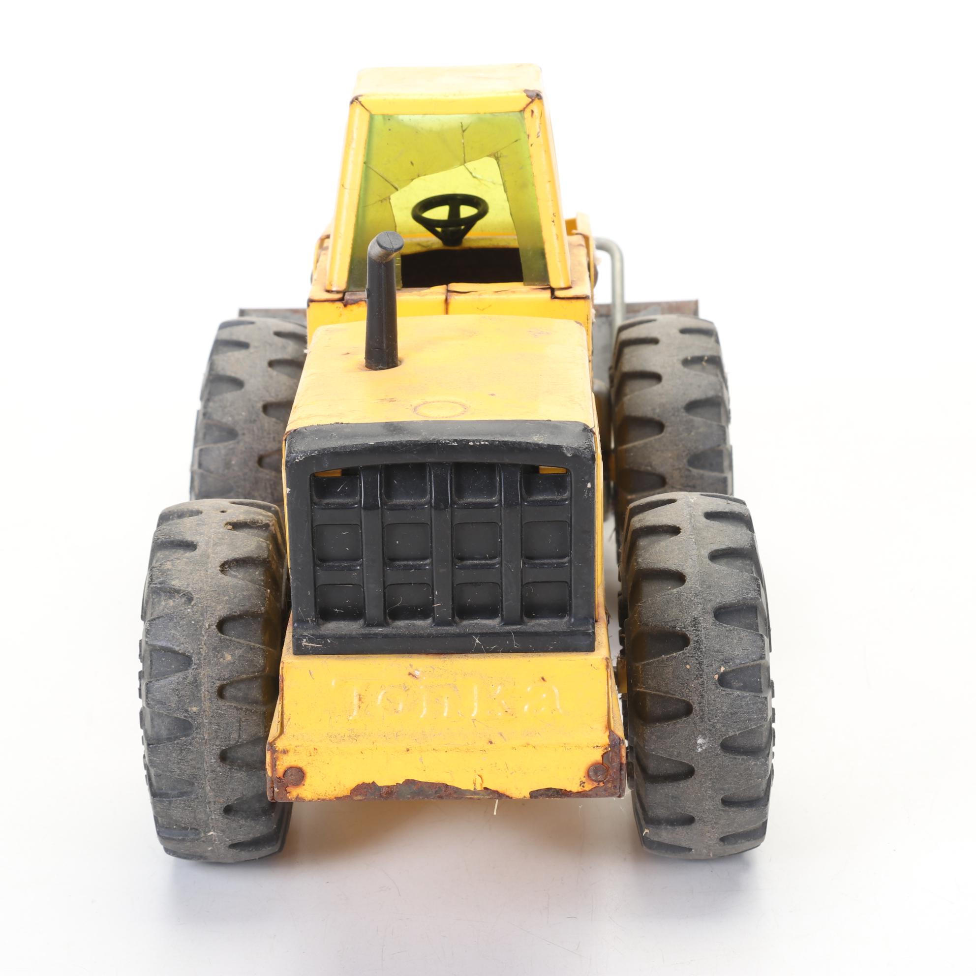 Tonka "Mighty Diesel" Pressed Steel Front Loader