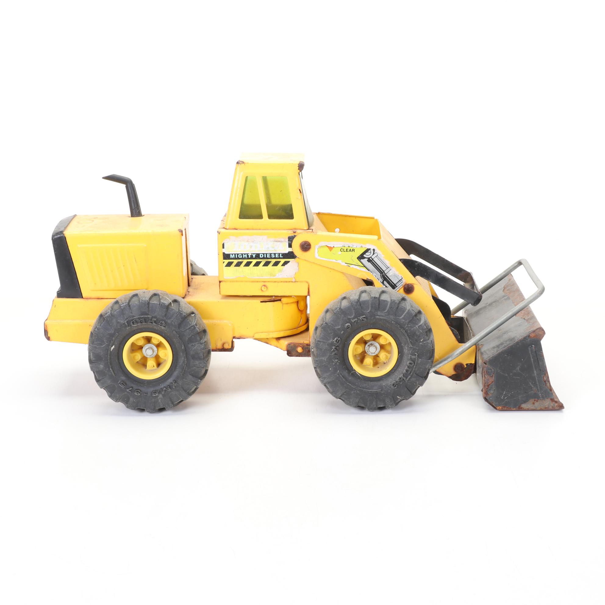 Tonka "Mighty Diesel" Pressed Steel Front Loader