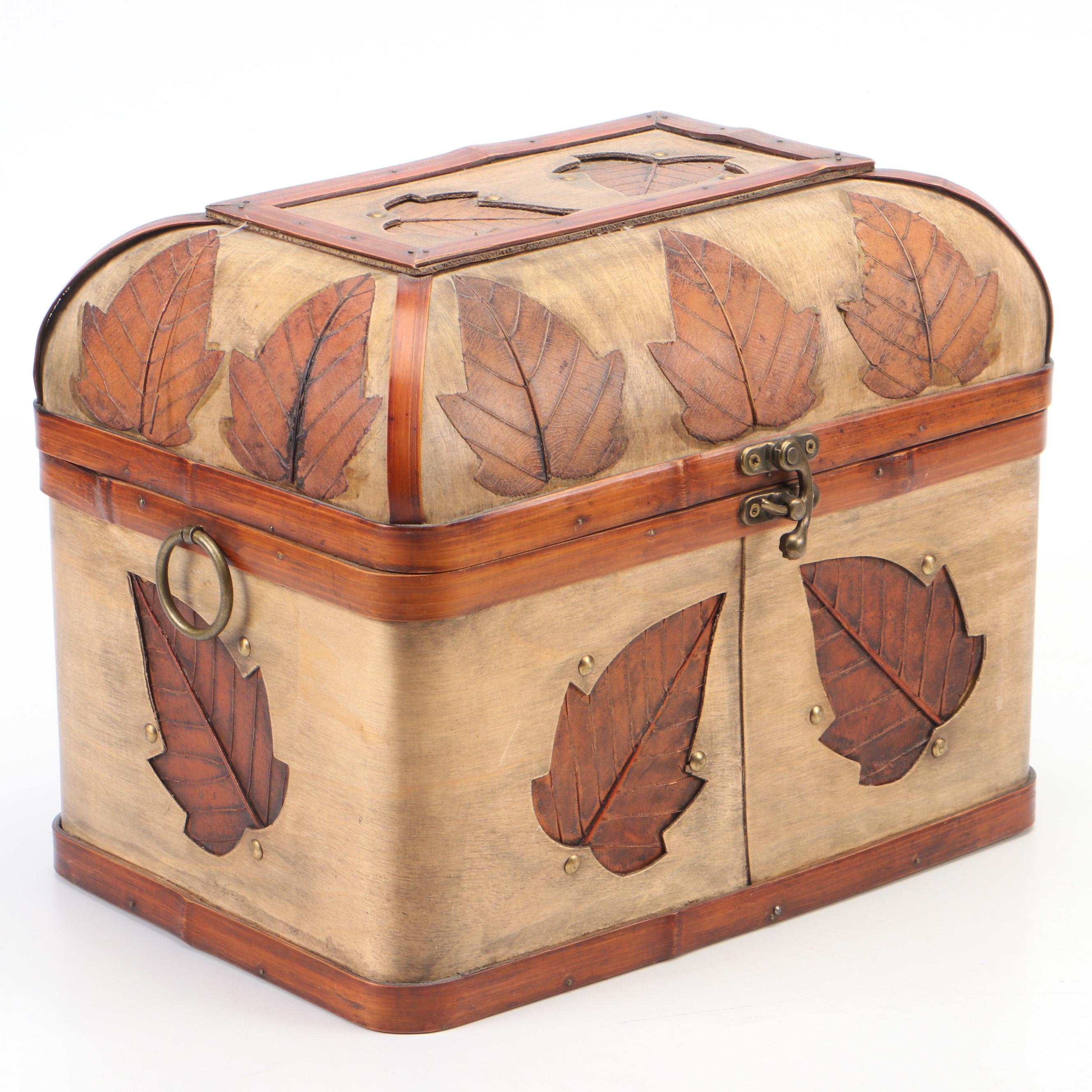 Chateau Edgewater Inc. Handmade Bentwood and Bamboo Nesting Trunks